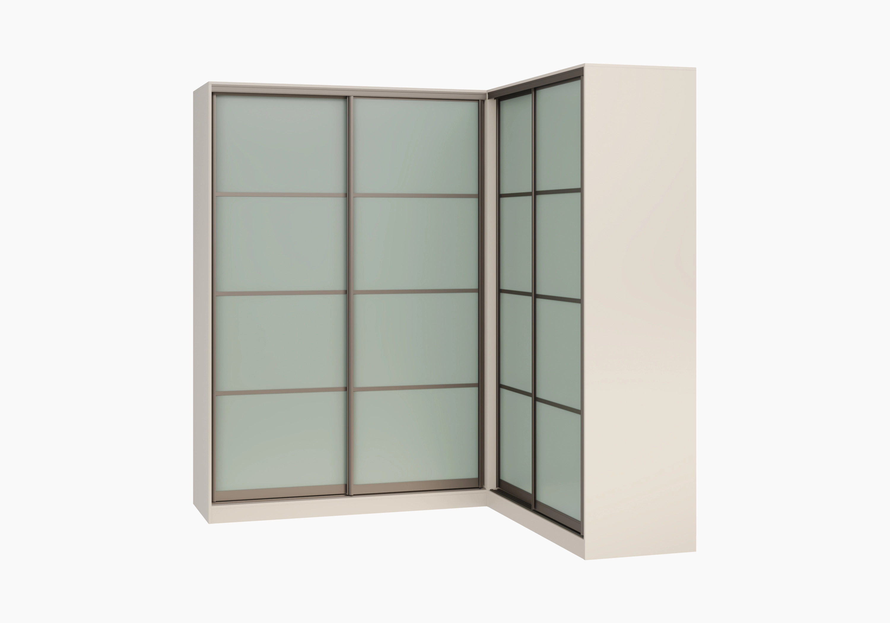 Шкаф-купе угловой Борден-6-4 2000 Премиум