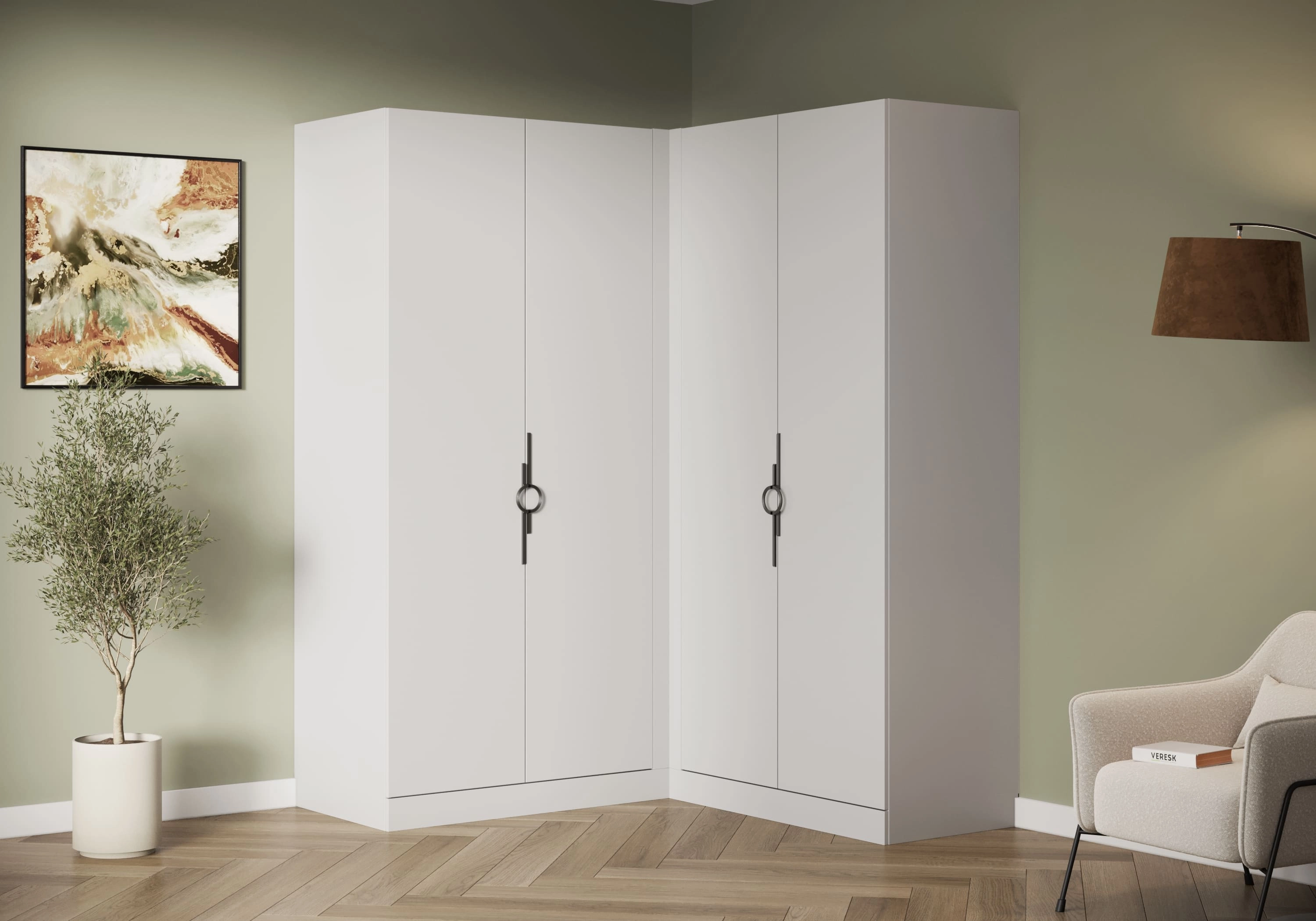 Распашной шкаф Элавия-2-550