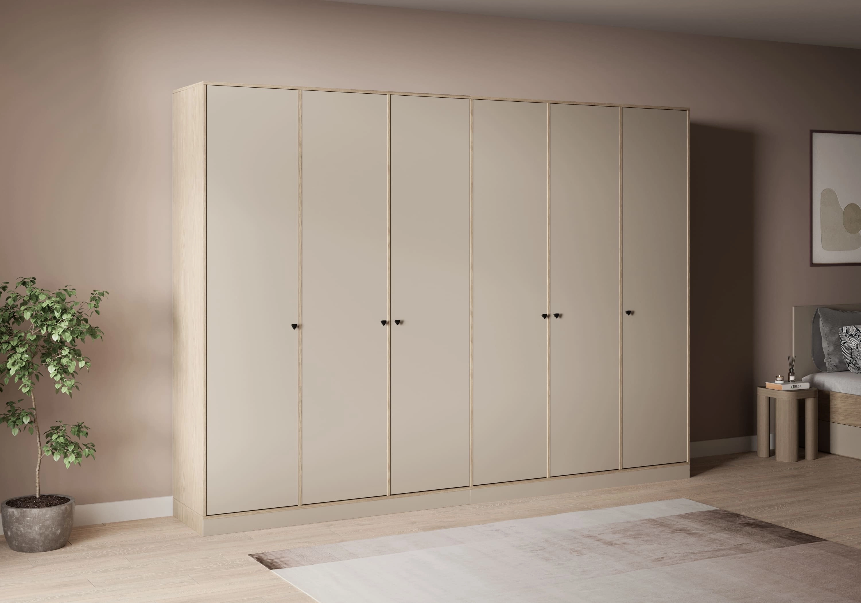 Распашной шкаф Виггинс-6