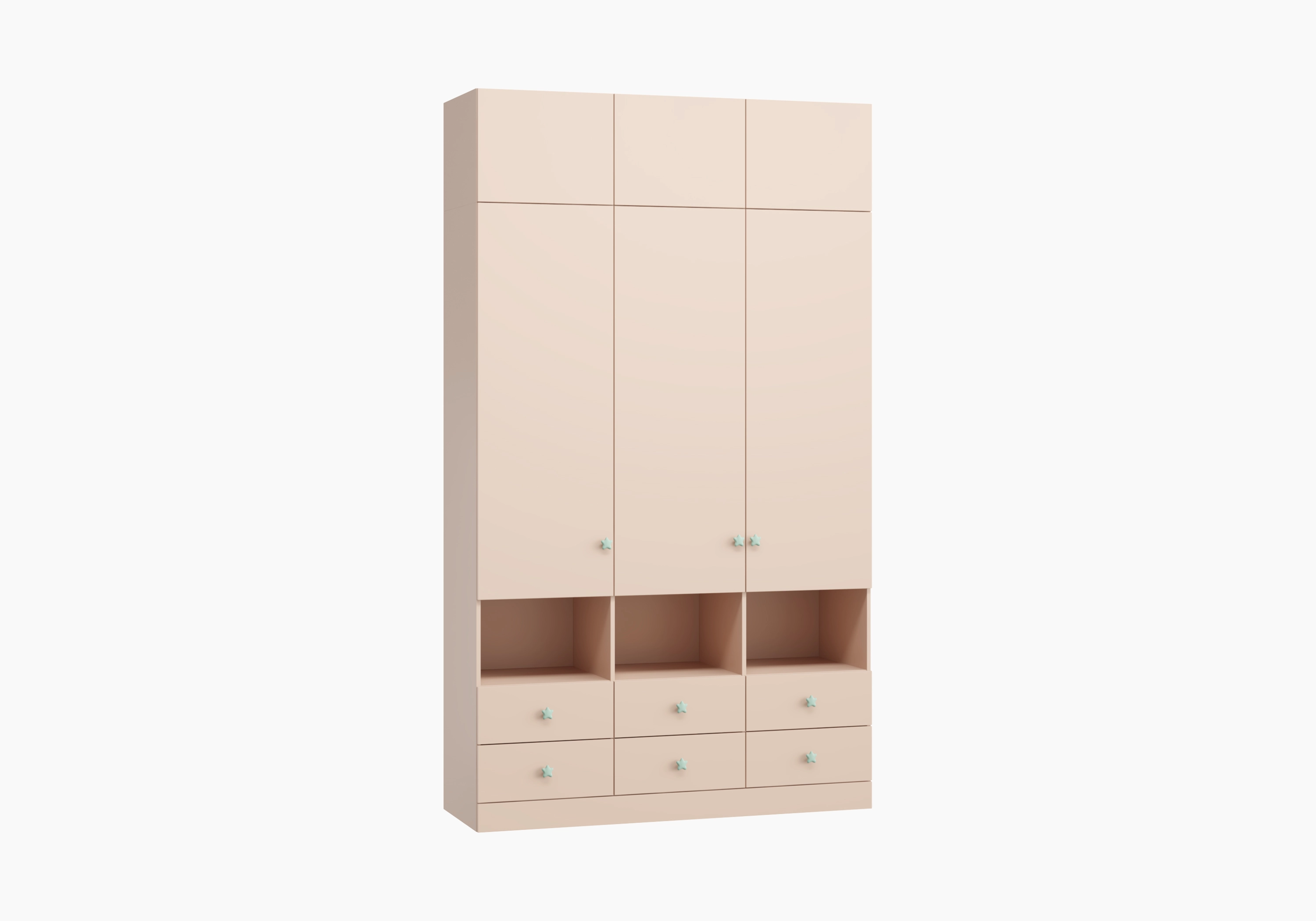 Распашной шкаф Капса-3.5 с антресолью