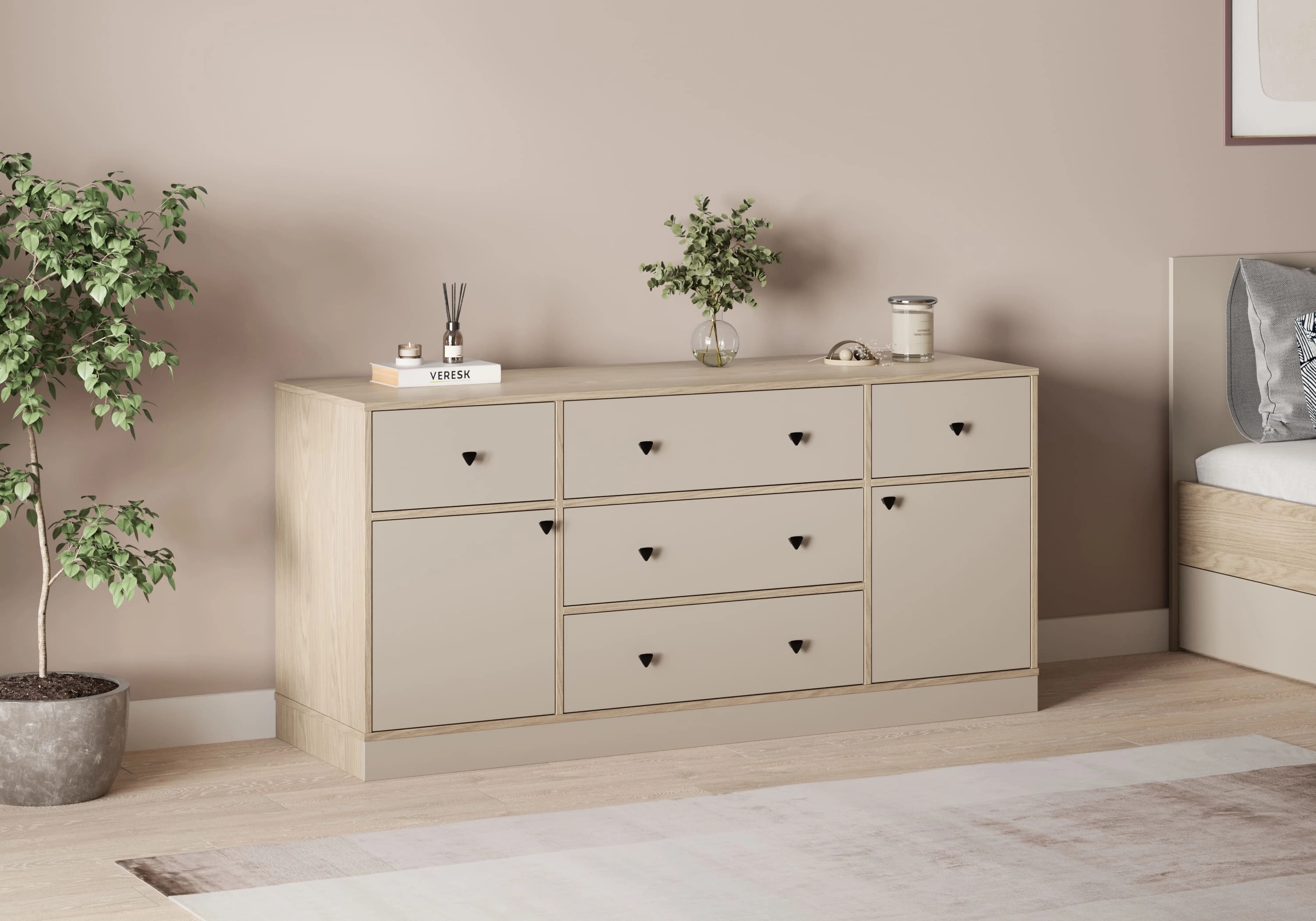 Кухонный комод Виггинс-3