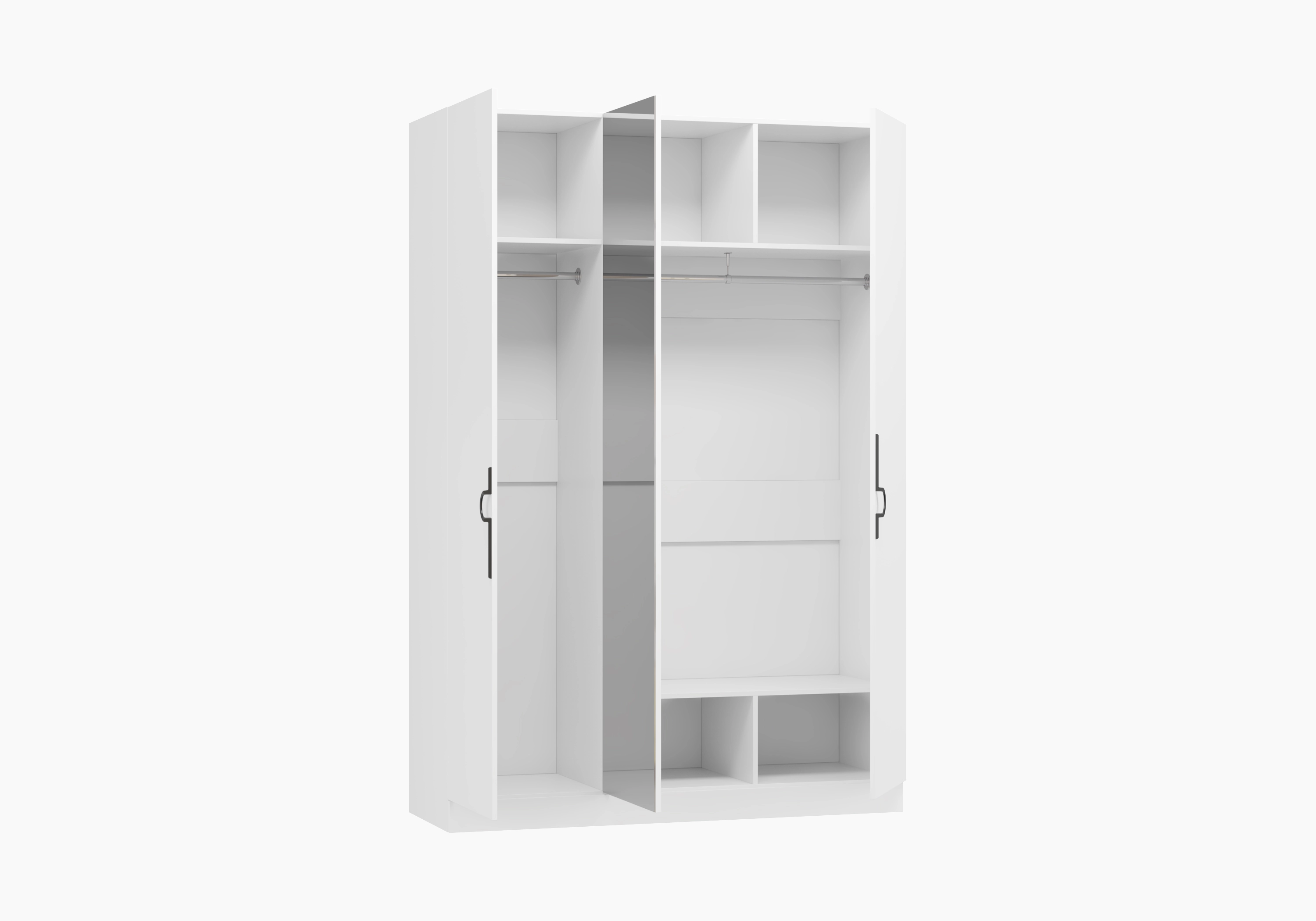 Распашной шкаф Элавия-3 Премиум с зеркалом