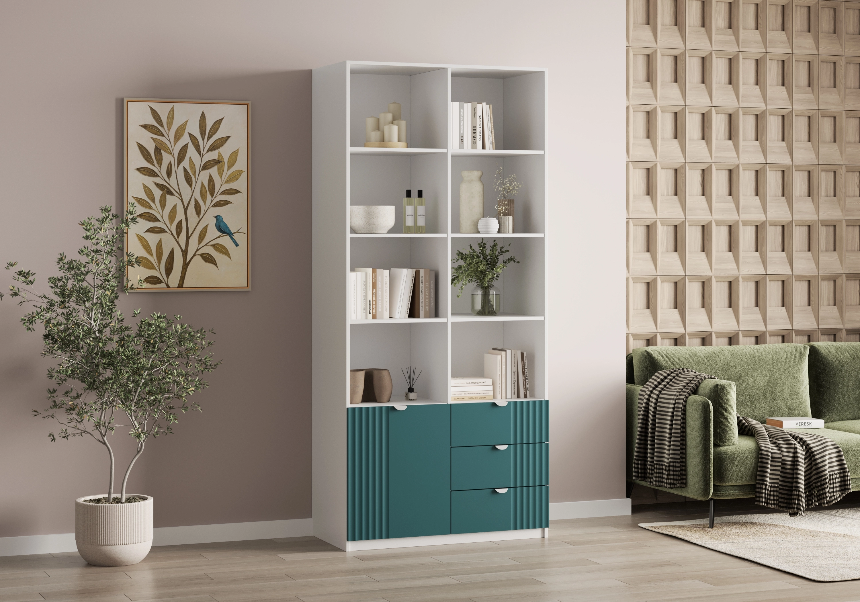 Стеллаж Санторини-2