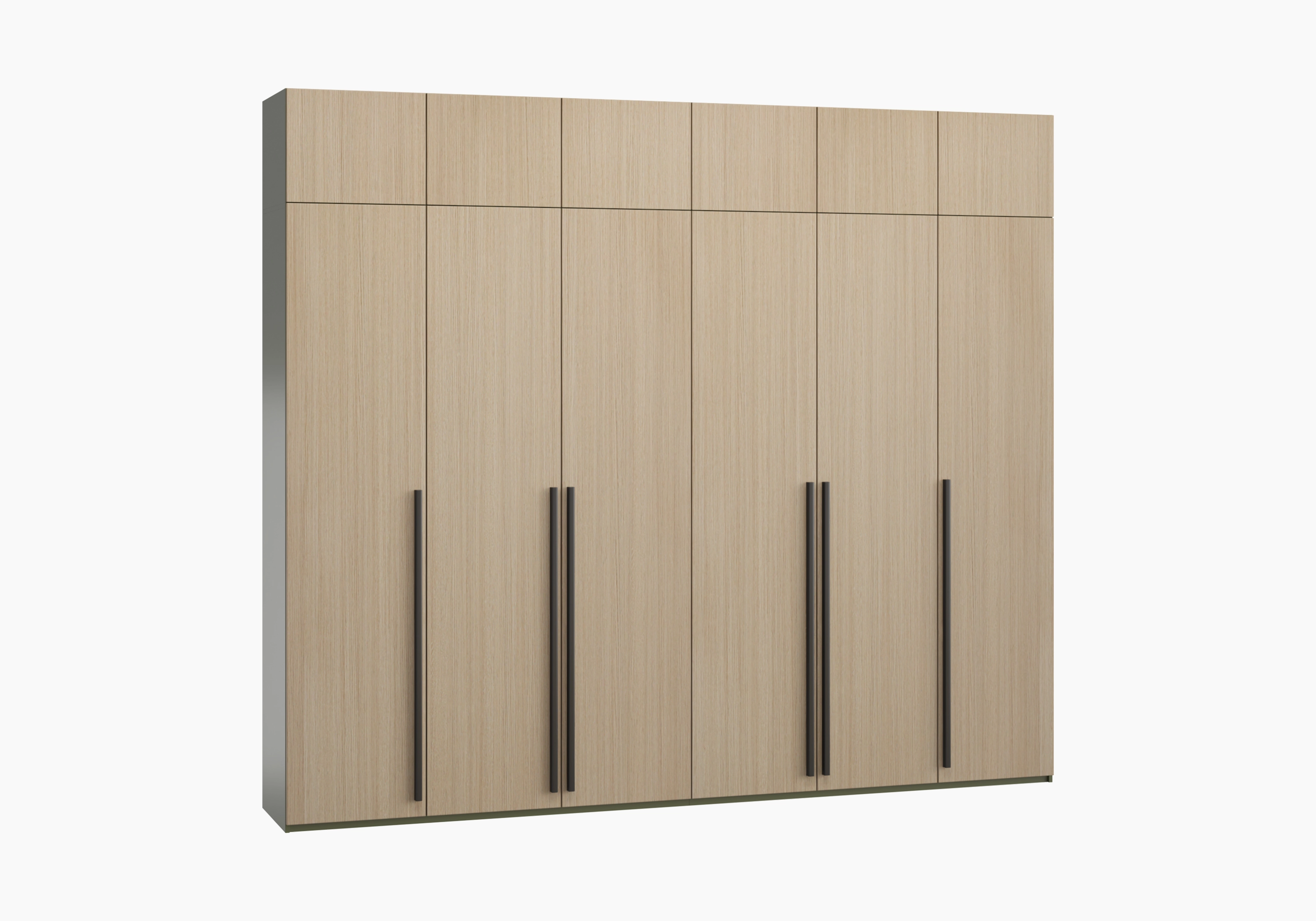 Распашной шкаф Лорэна-6.1 Премиум с антресолью