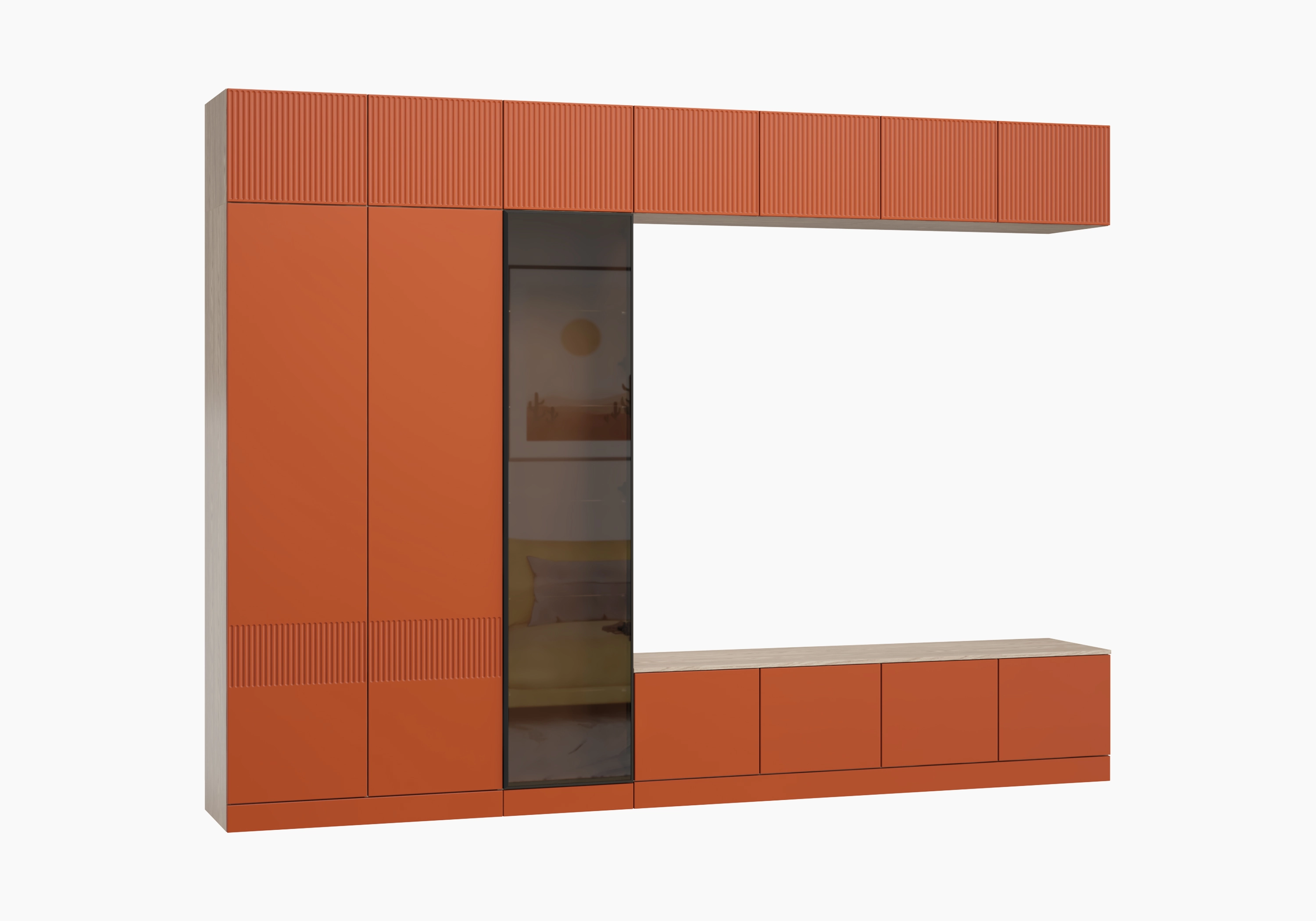 Модульная стенка Дарио-10