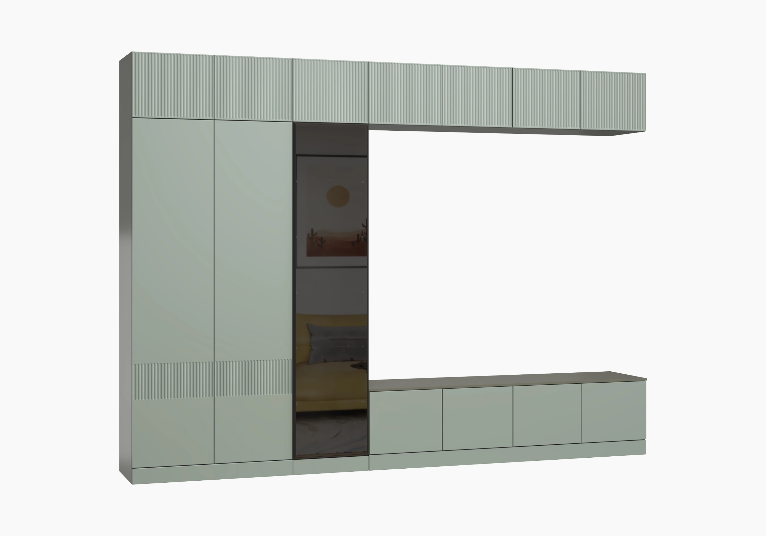 Модульная стенка Дарио-10