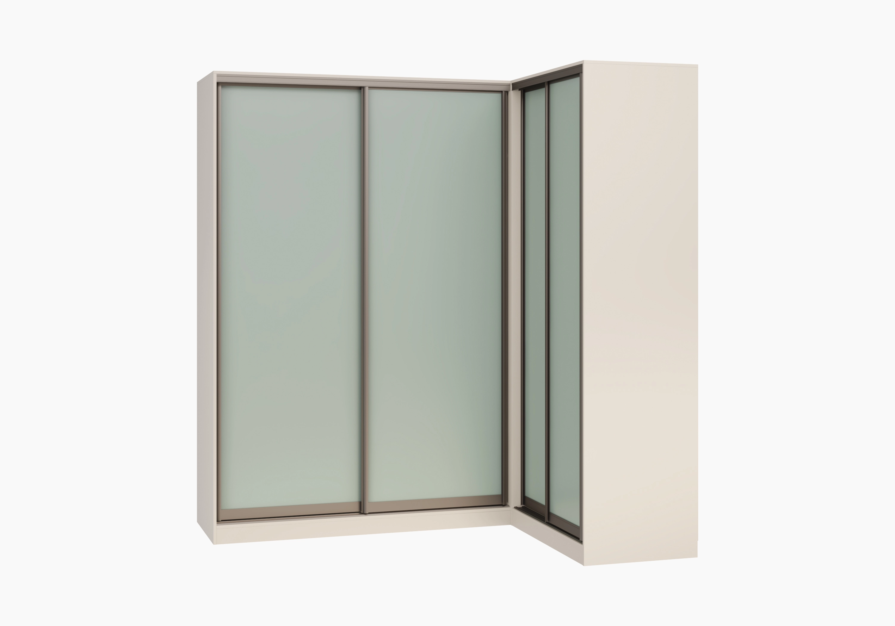 Шкаф-купе угловой Борден-6-6 1600 Премиум