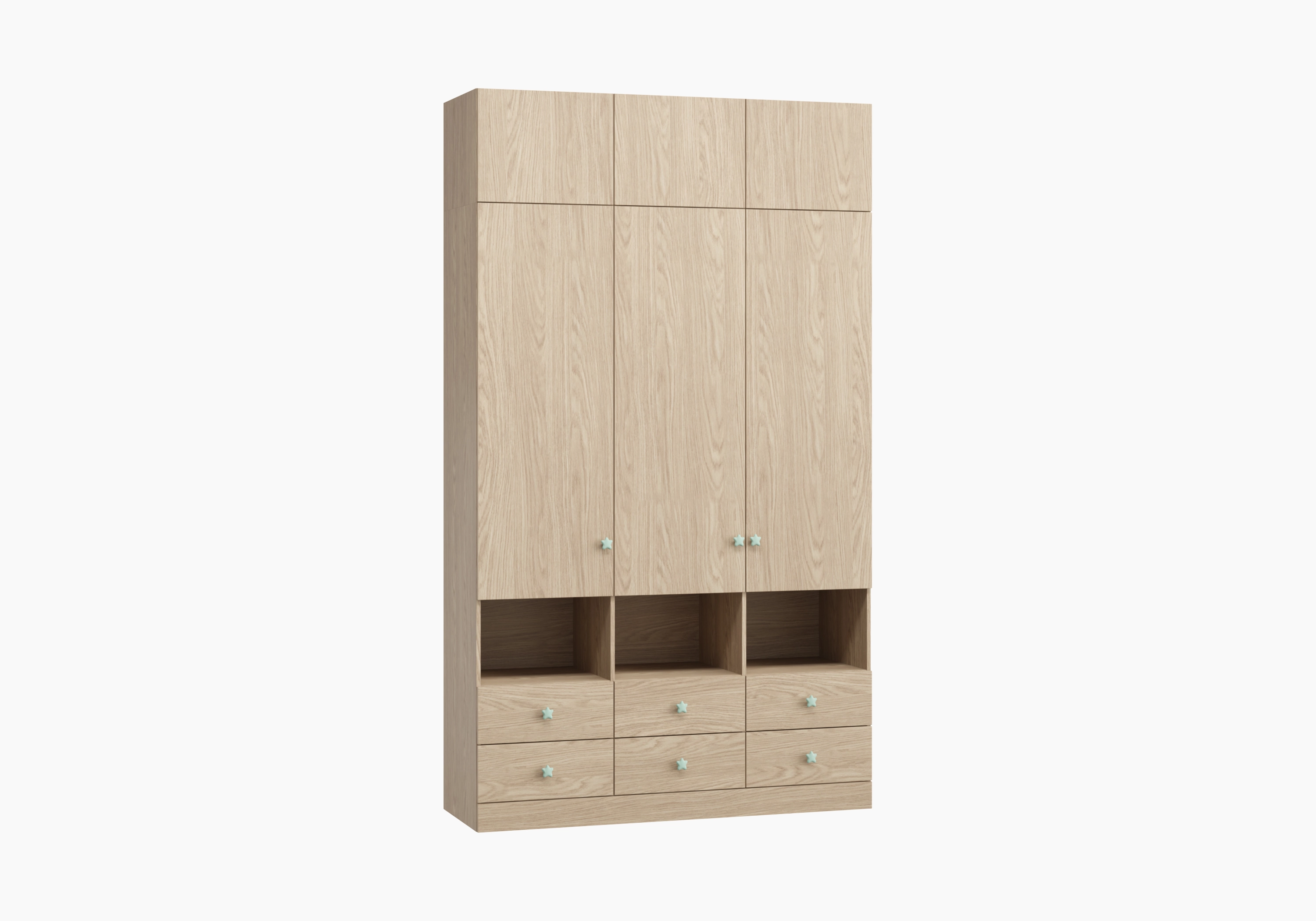 Распашной шкаф Капса-3.5 с антресолью