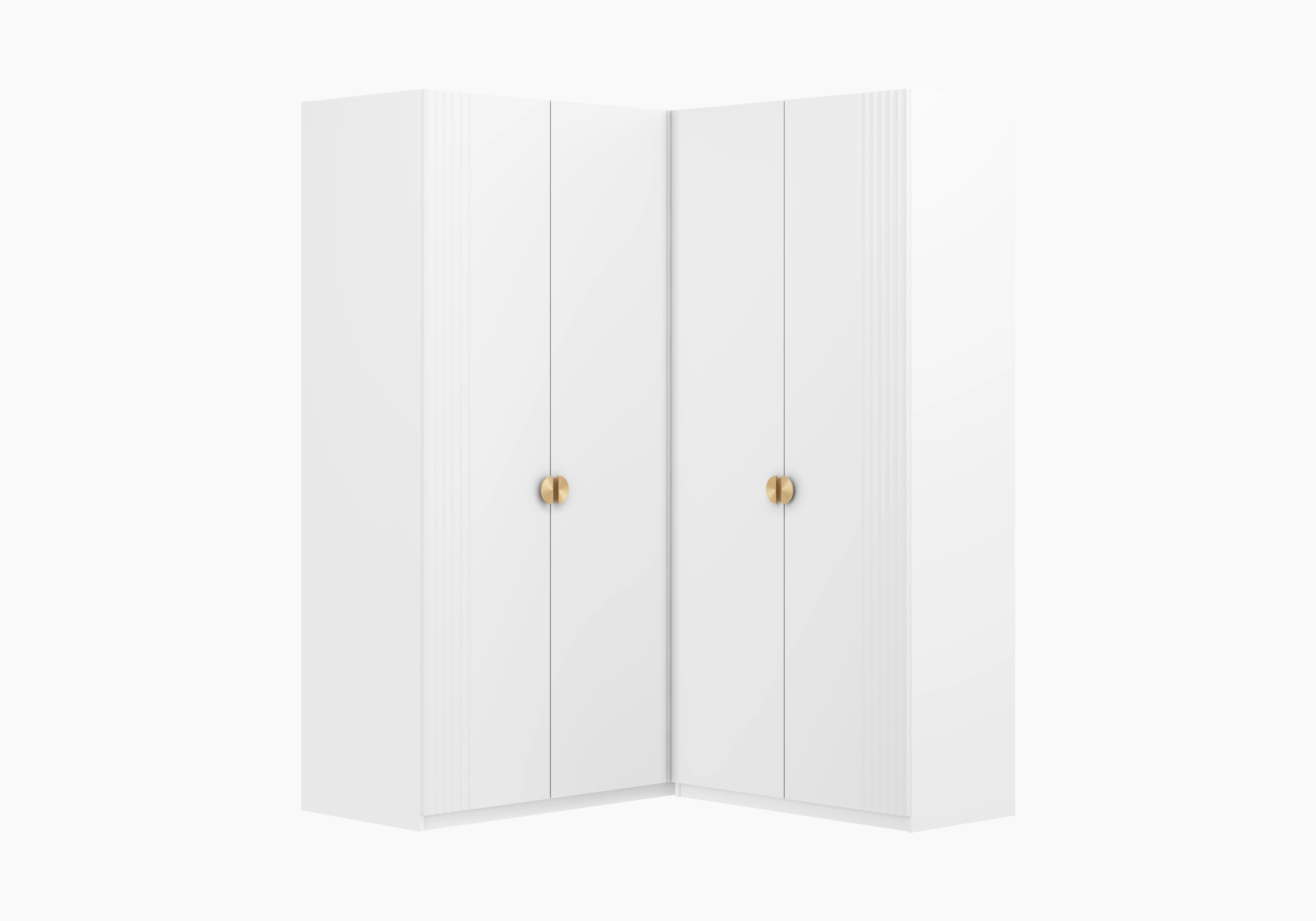 Распашной шкаф угловой Санторини-500 Лайф