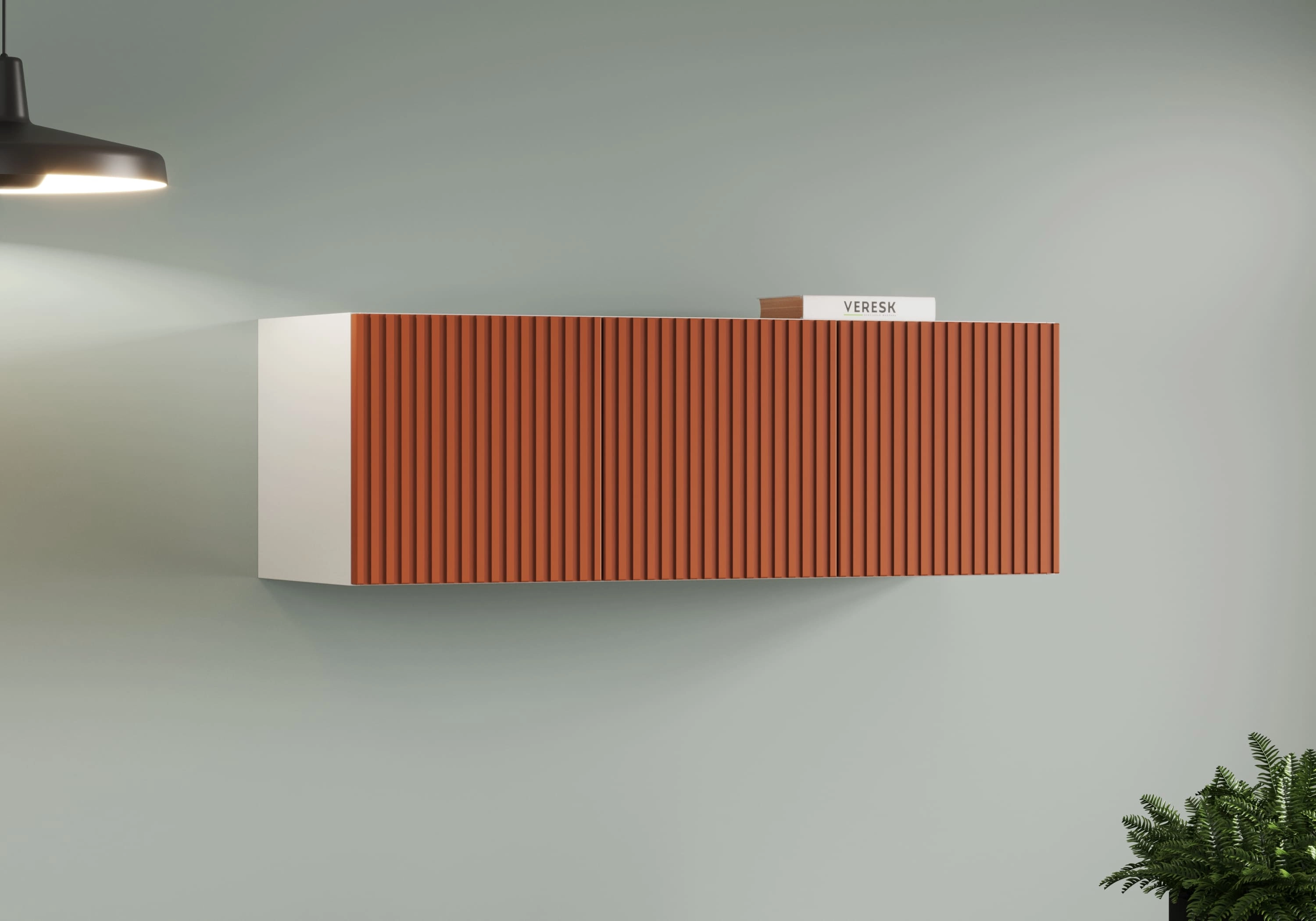 Антресоль Эйн-3 Декор 2 навесная