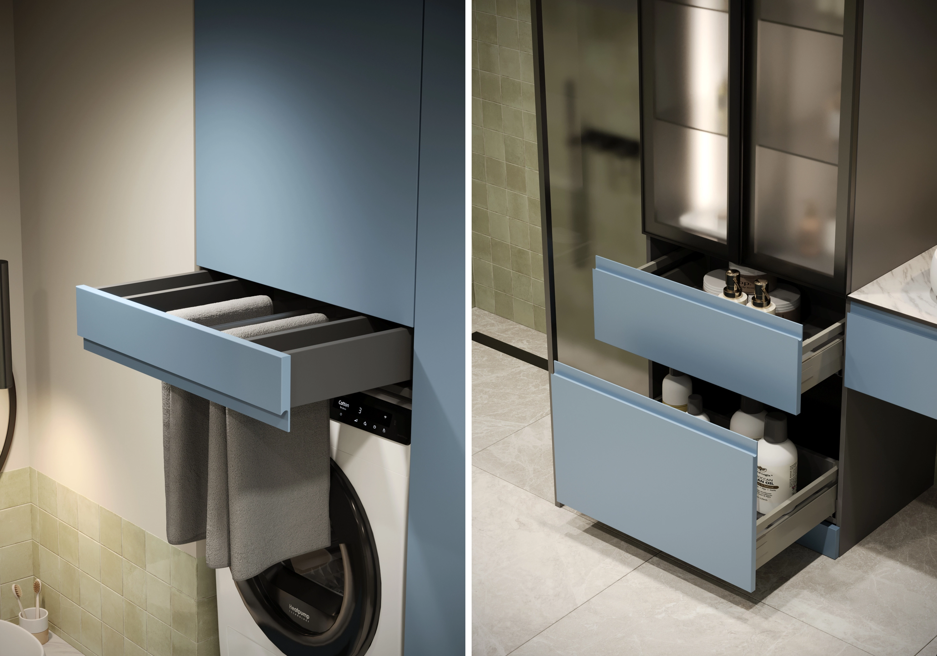 Комплект мебели в ванную комнату Пьоджа-2