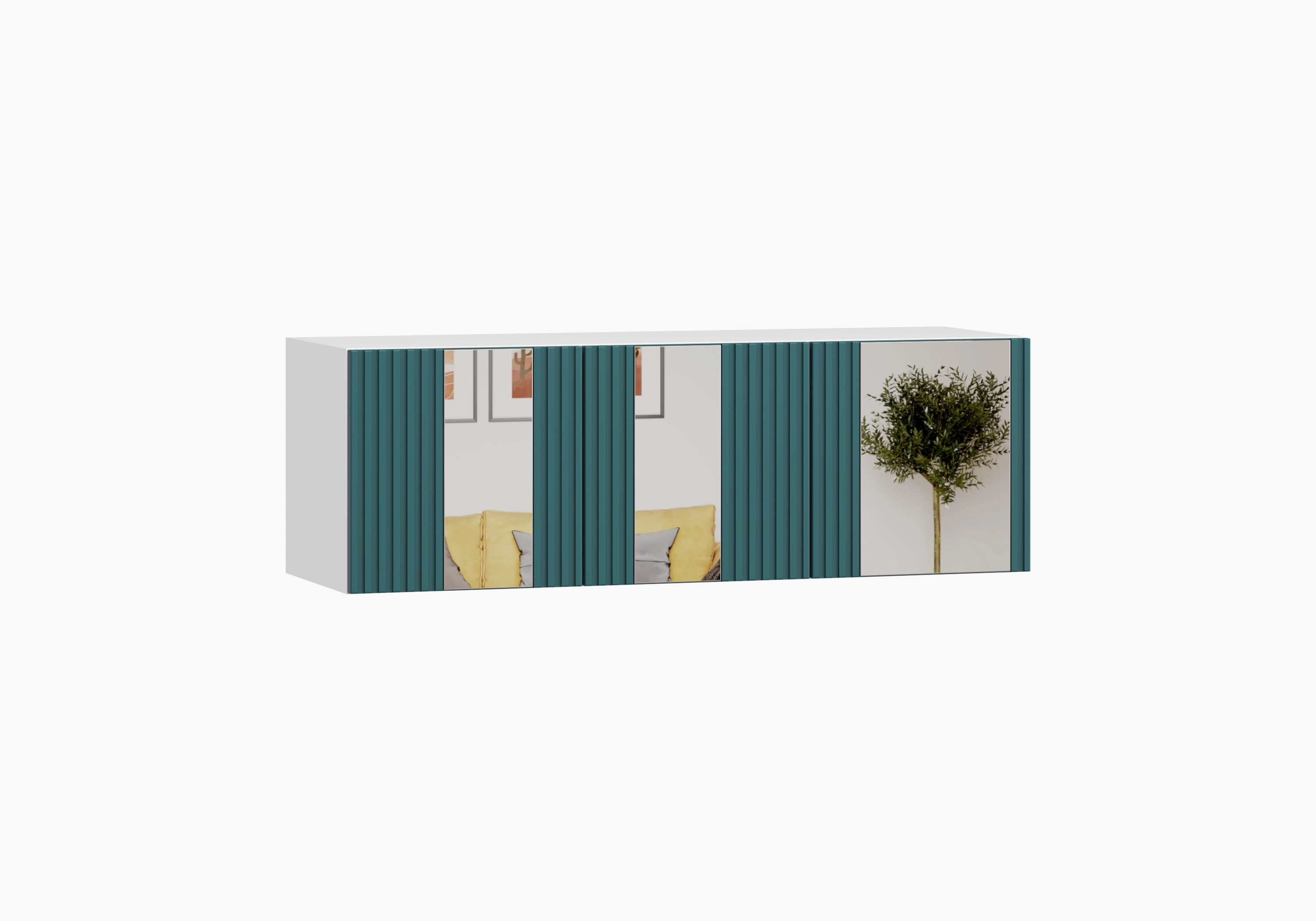 Антресоль Эйн-3 Декор 3 навесная