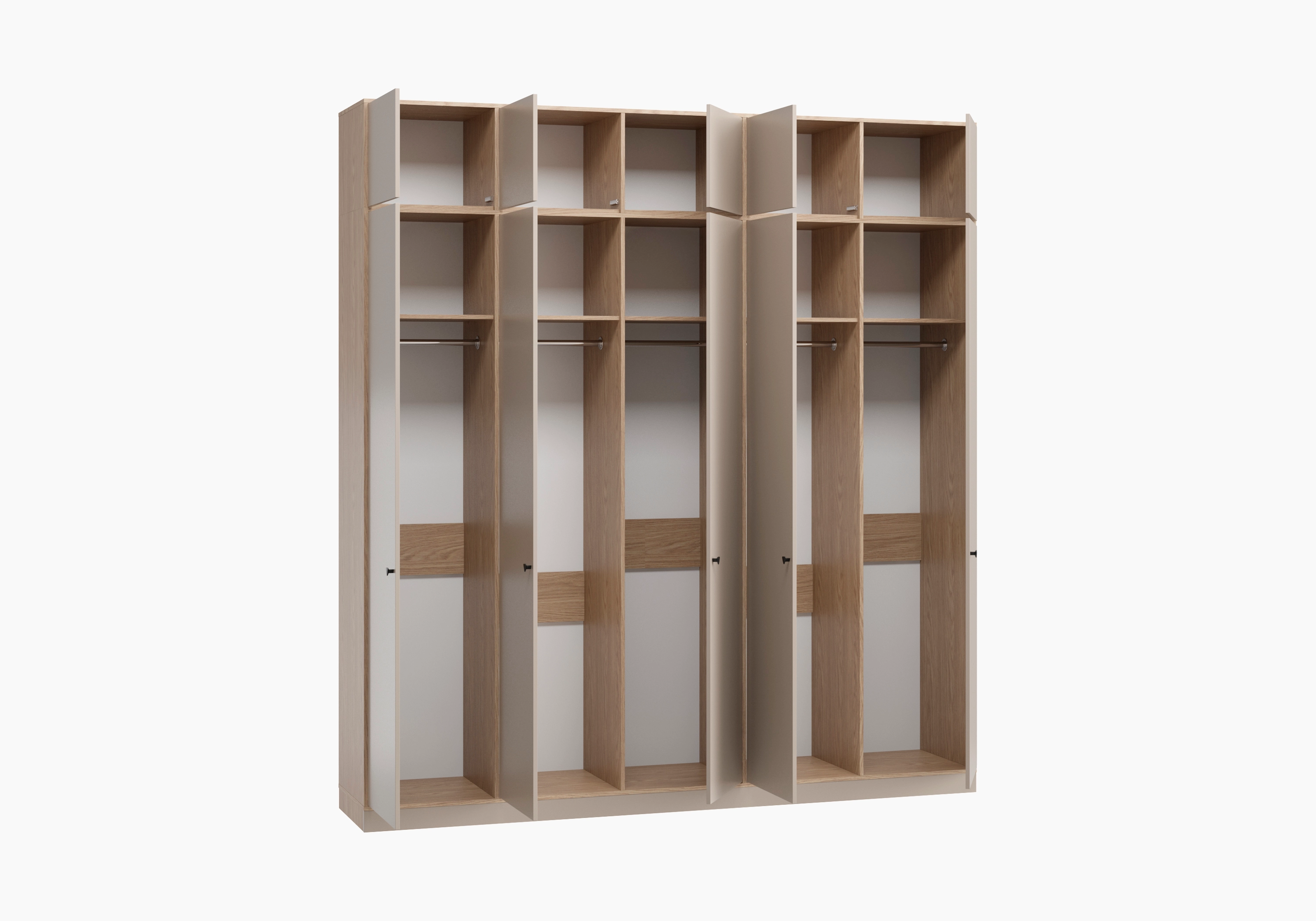 Распашной шкаф Виггинс-5 с антресолью