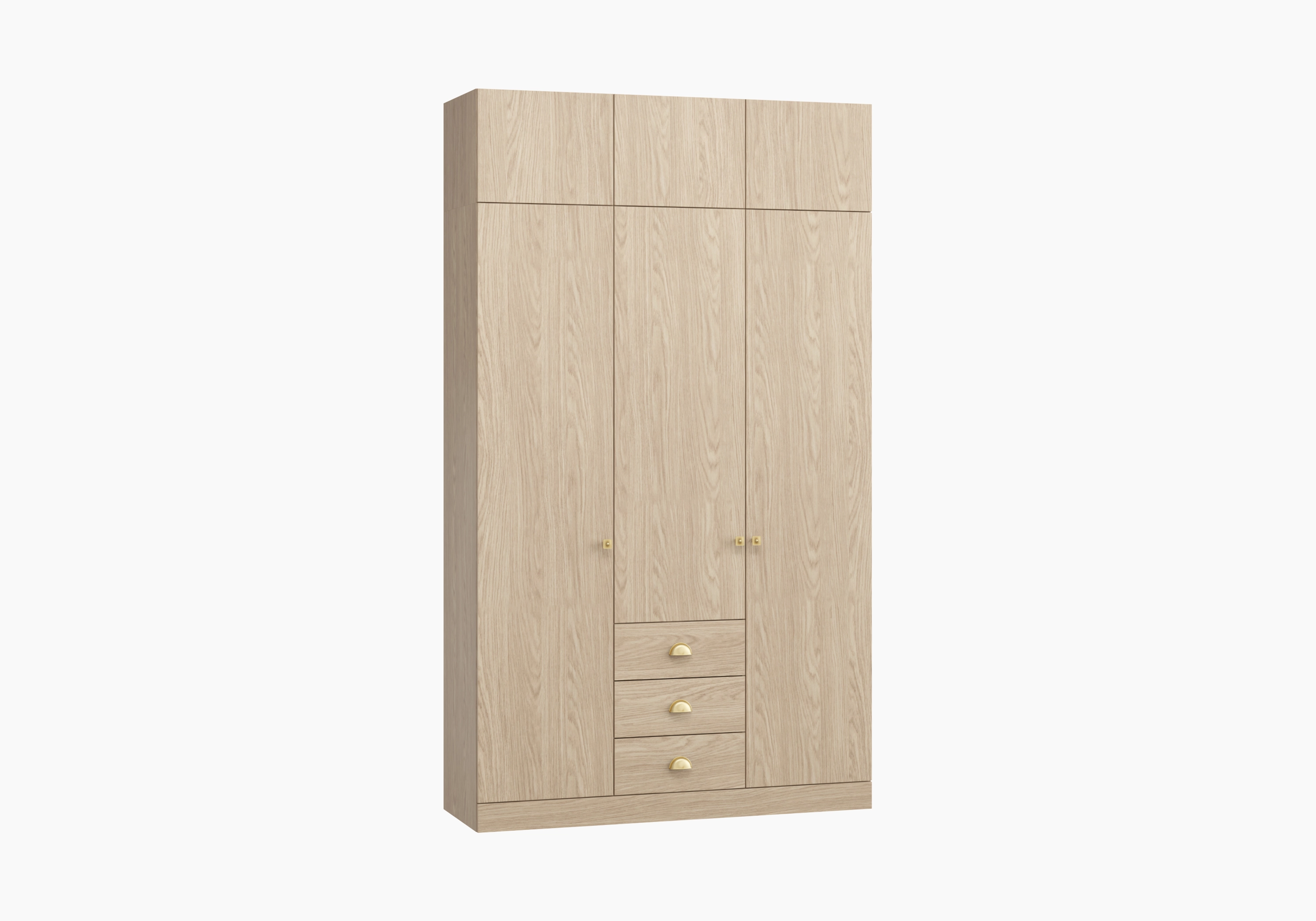 Распашной шкаф Капса-3.1.3 с антресолью