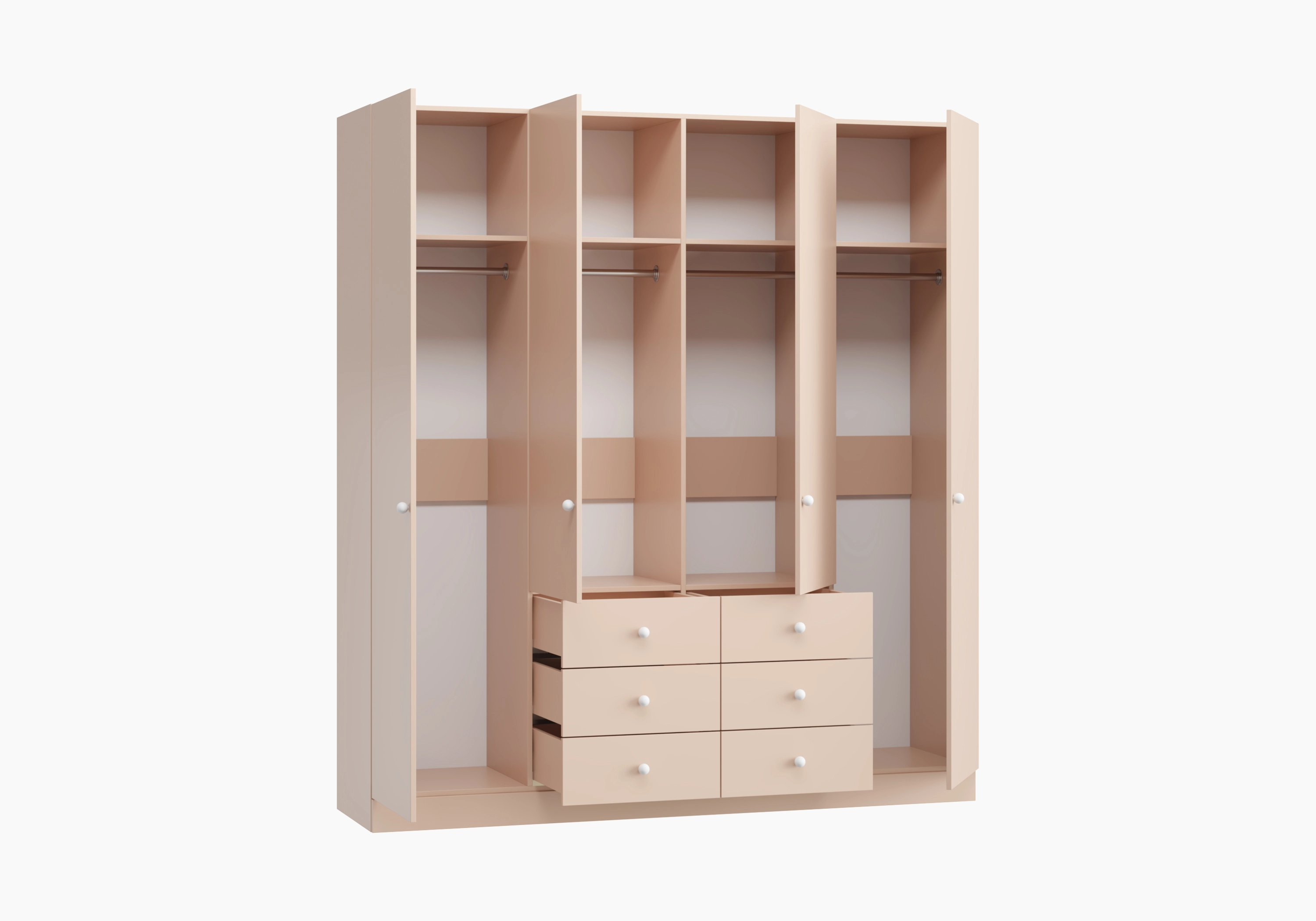 Распашной шкаф Капса-4.1.3