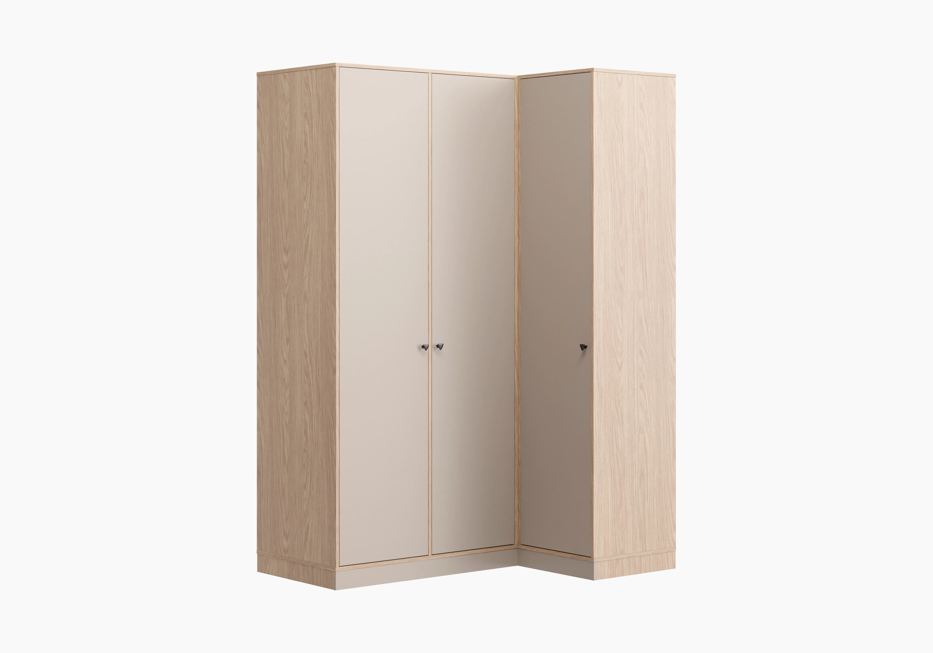 Распашной шкаф угловой Виггинс-2.1 500