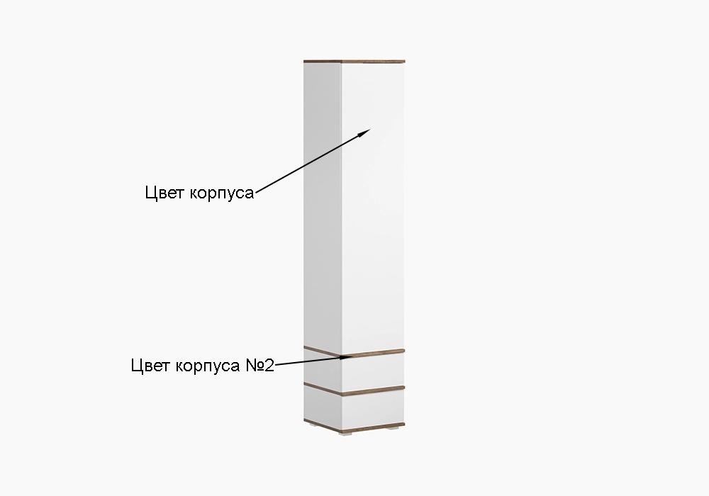 Платяной распашной шкаф Чилли-1.2