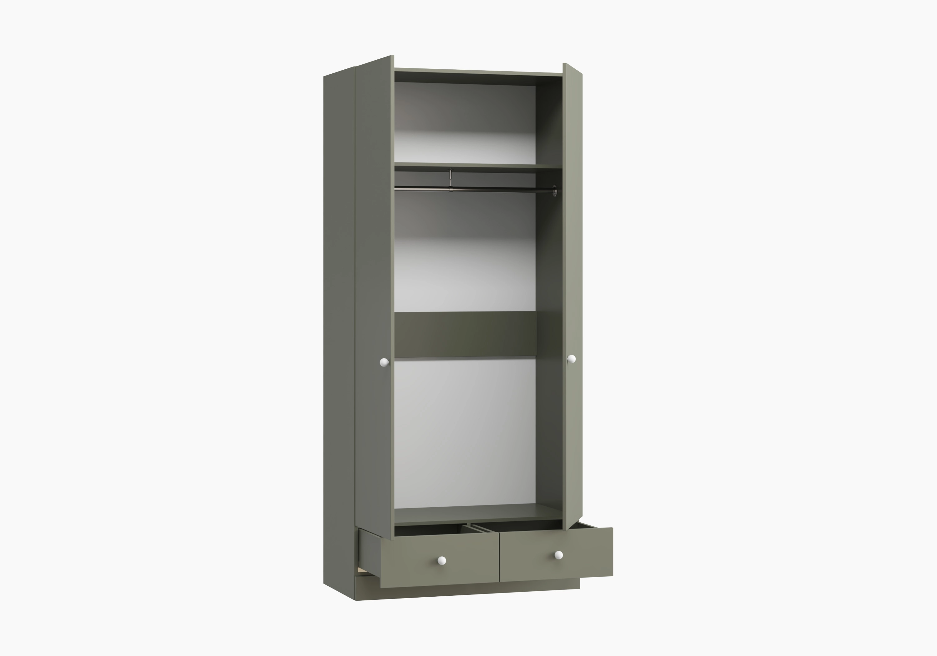 Распашной шкаф Капса-2.2.1