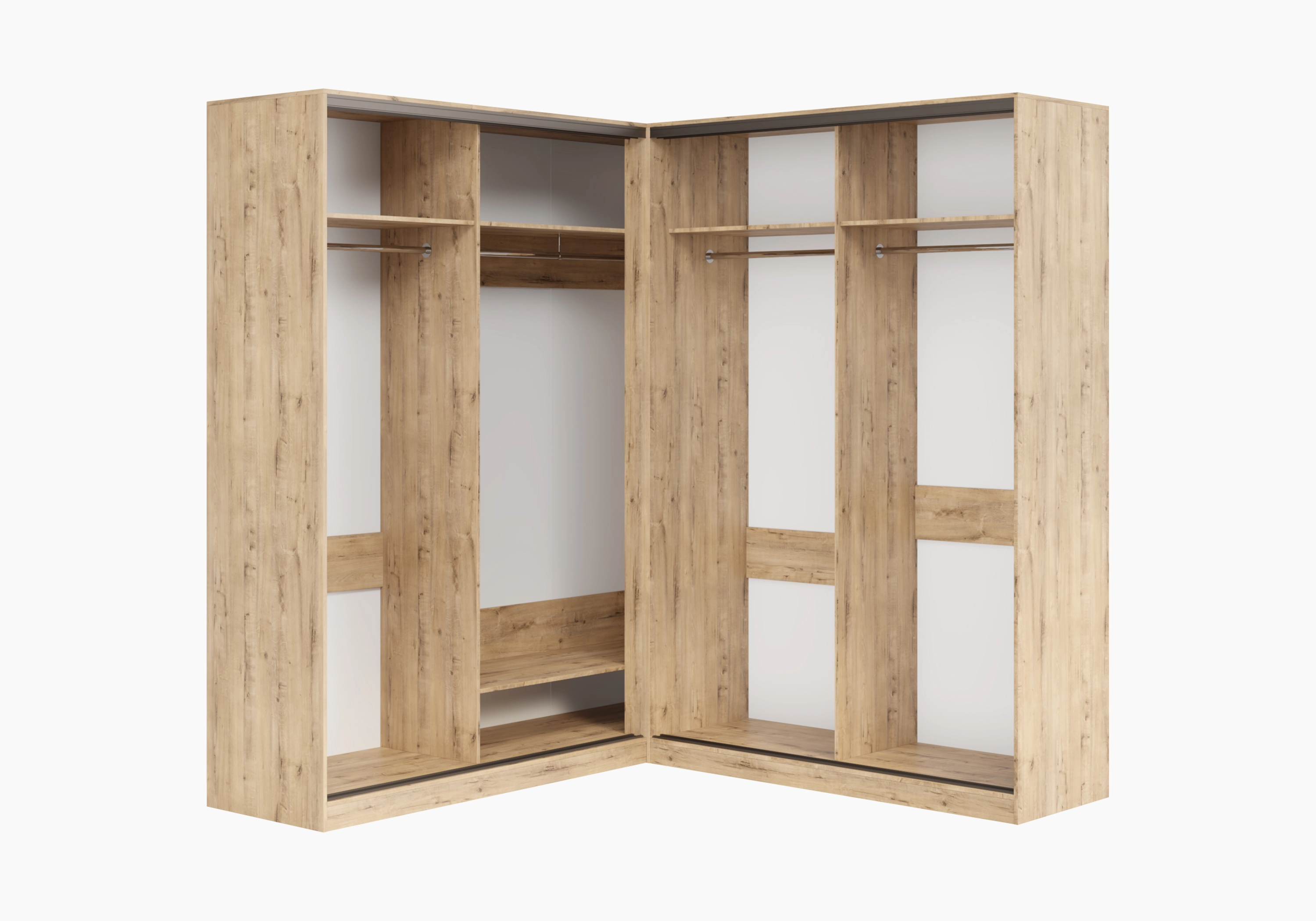 Шкаф-купе угловой Борден-6-6 2200 Премиум