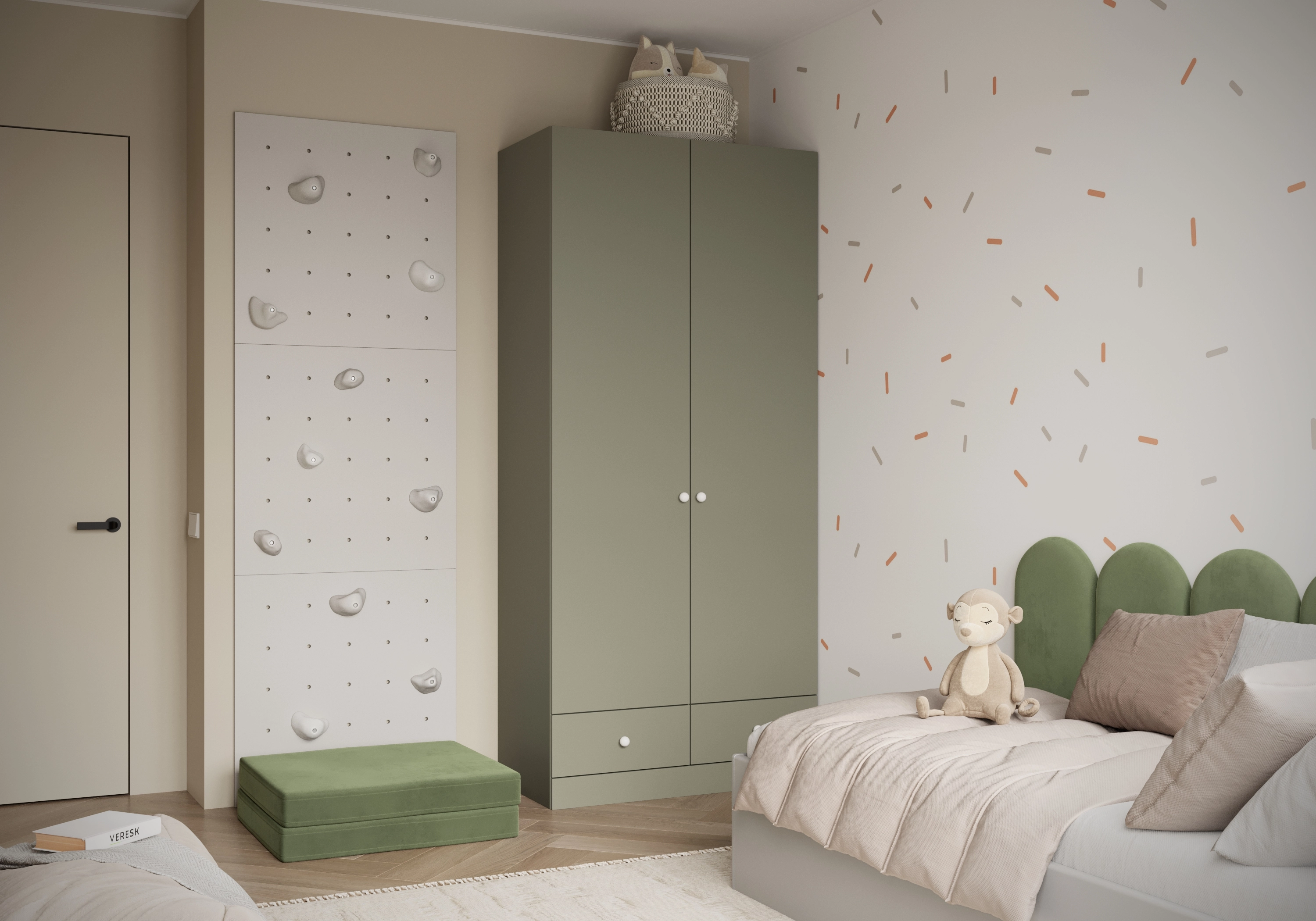 Распашной шкаф Капса-2.2.1