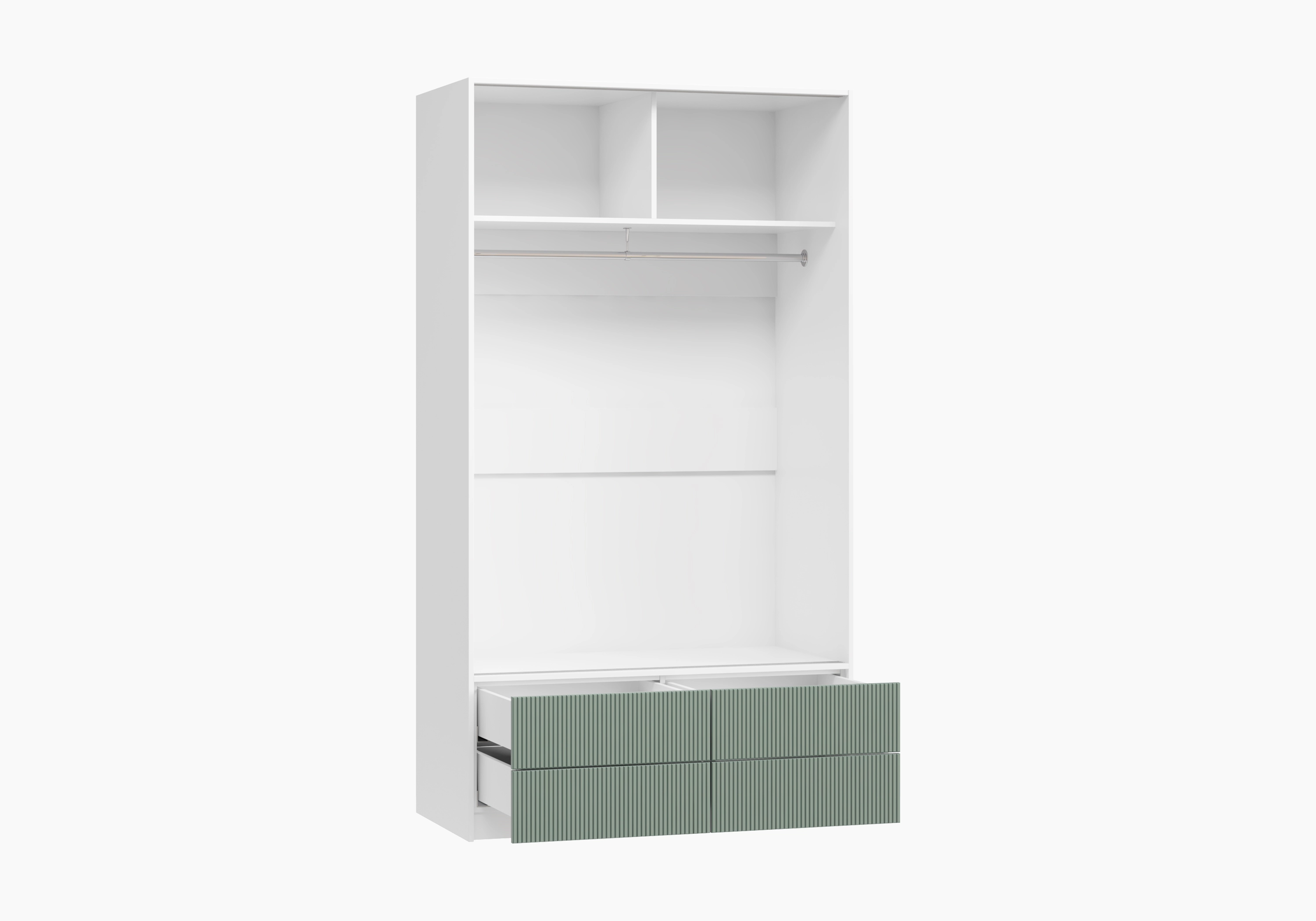 Двухдверный шкаф-купе Катания-2.1 с зеркалом