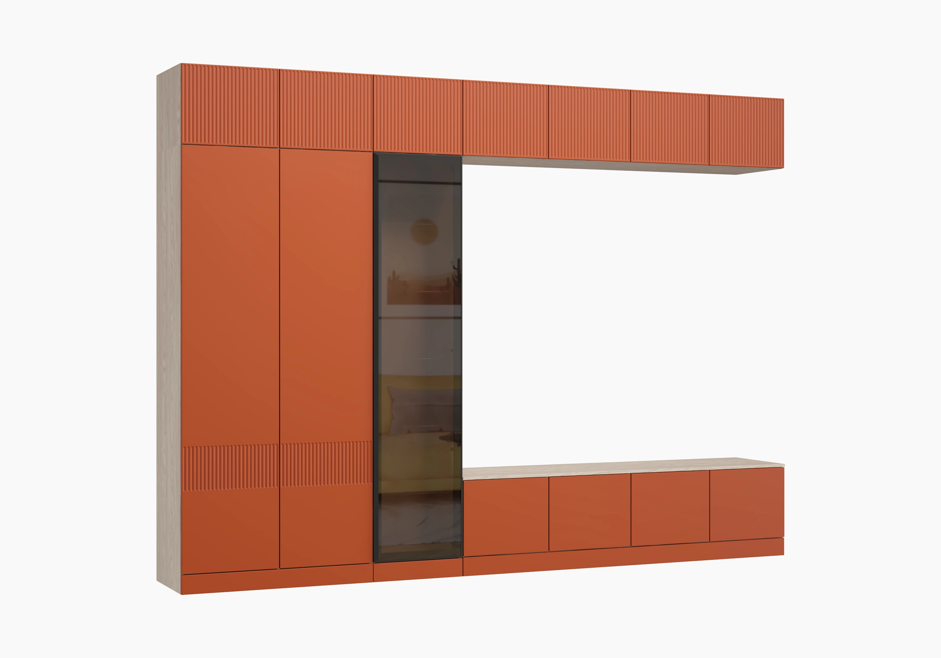 Модульная стенка Дарио-10