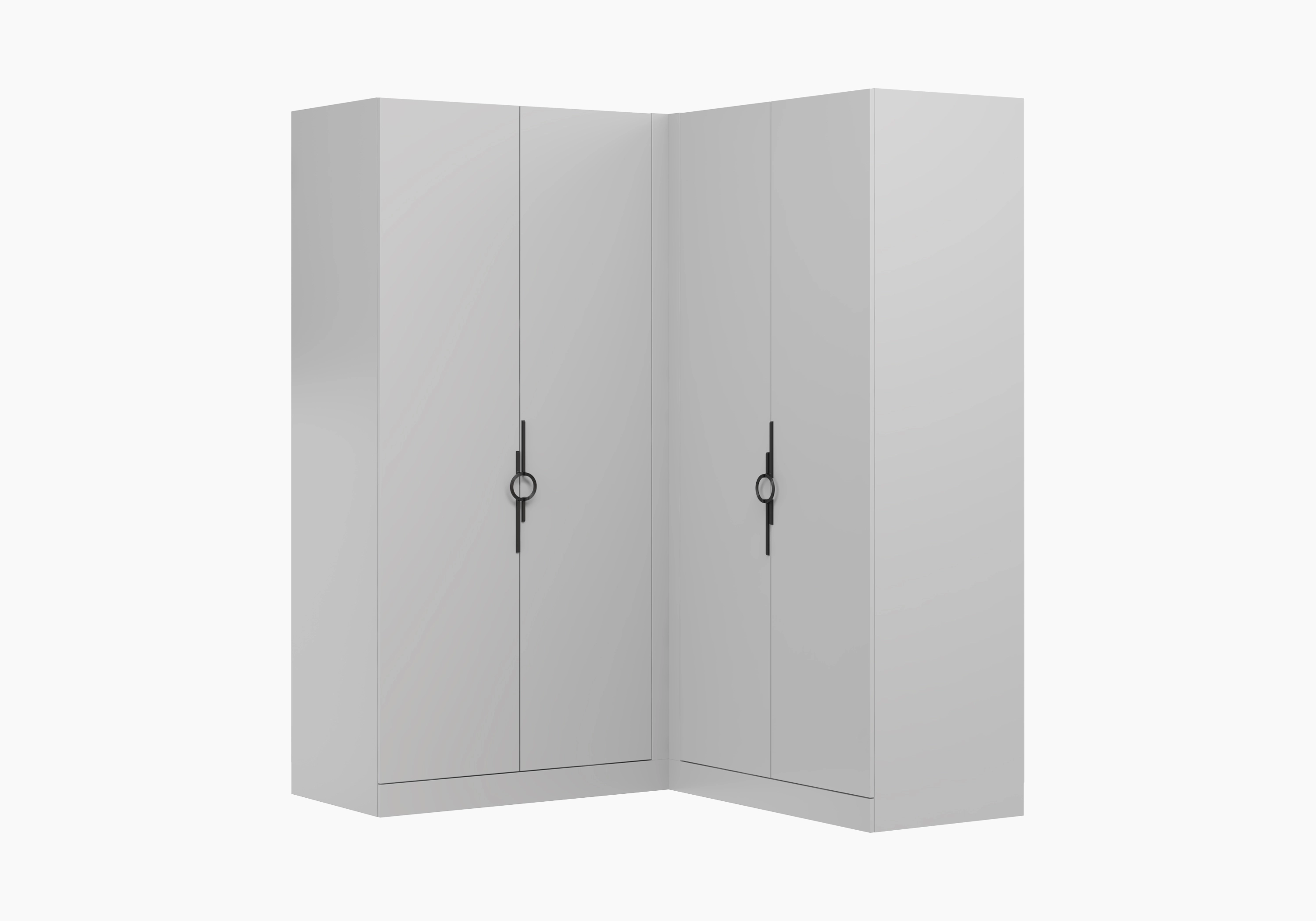 Распашной шкаф угловой Элавия-2-600