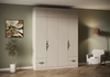 Распашной шкаф Элавия-4.4 с антресолью - фото №1