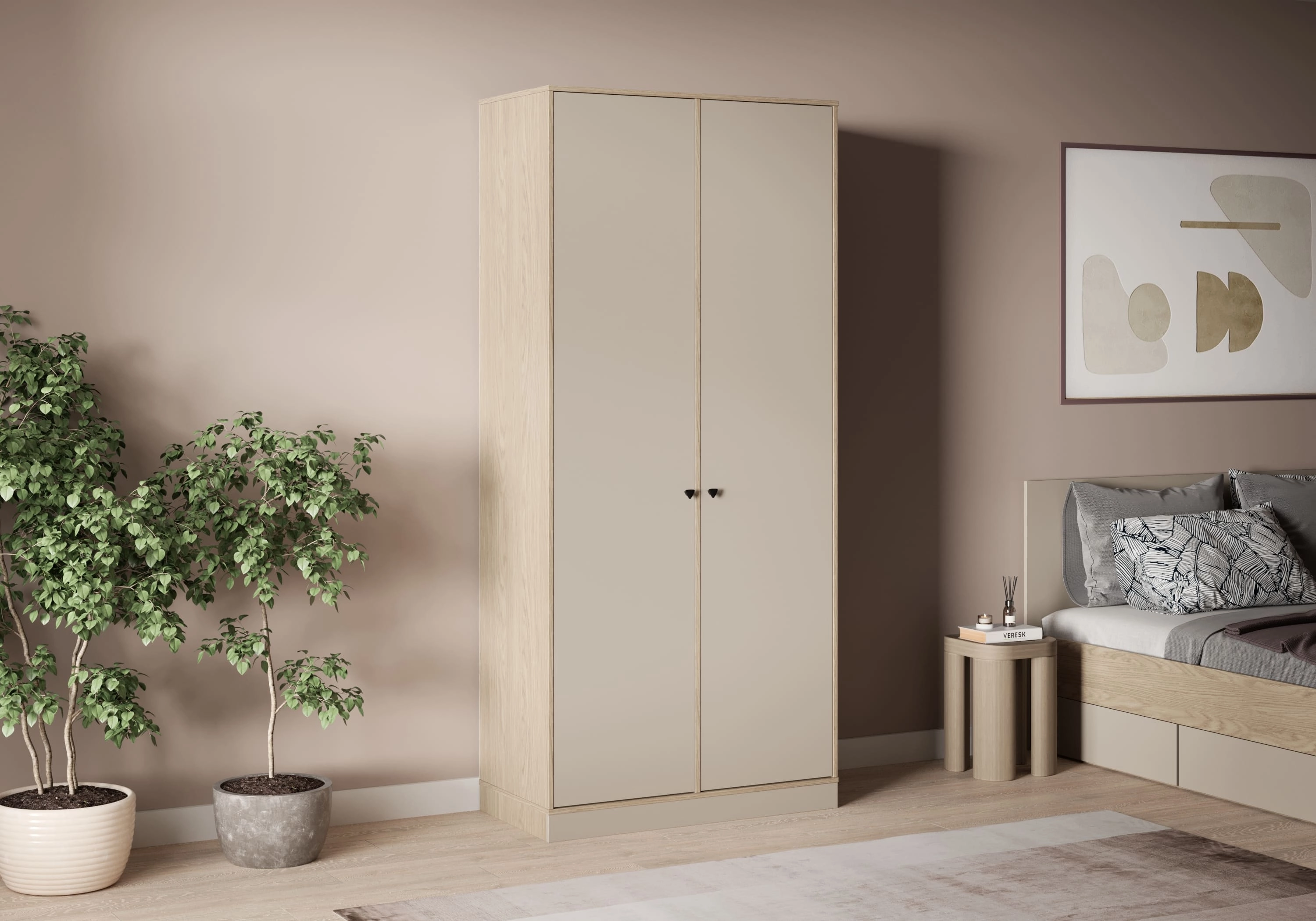 Распашной шкаф Виггинс-2