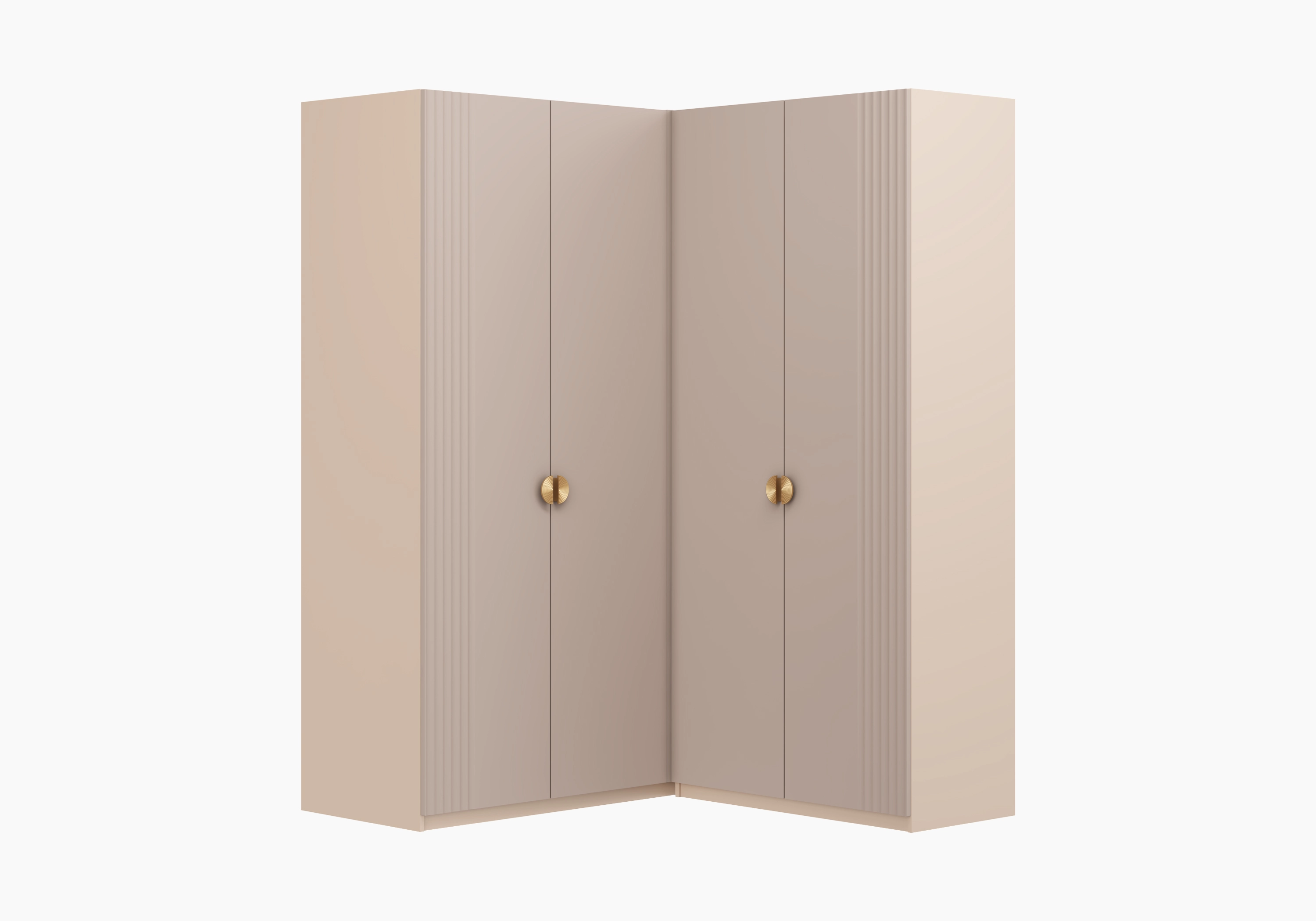 Распашной шкаф угловой Санторини-500 Лайф