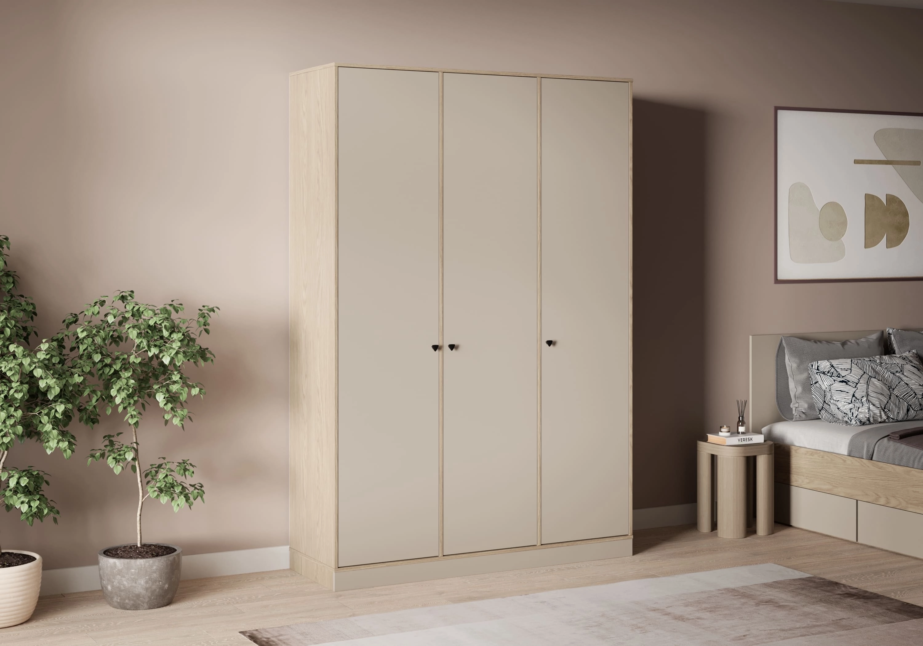 Распашной шкаф Виггинс-3