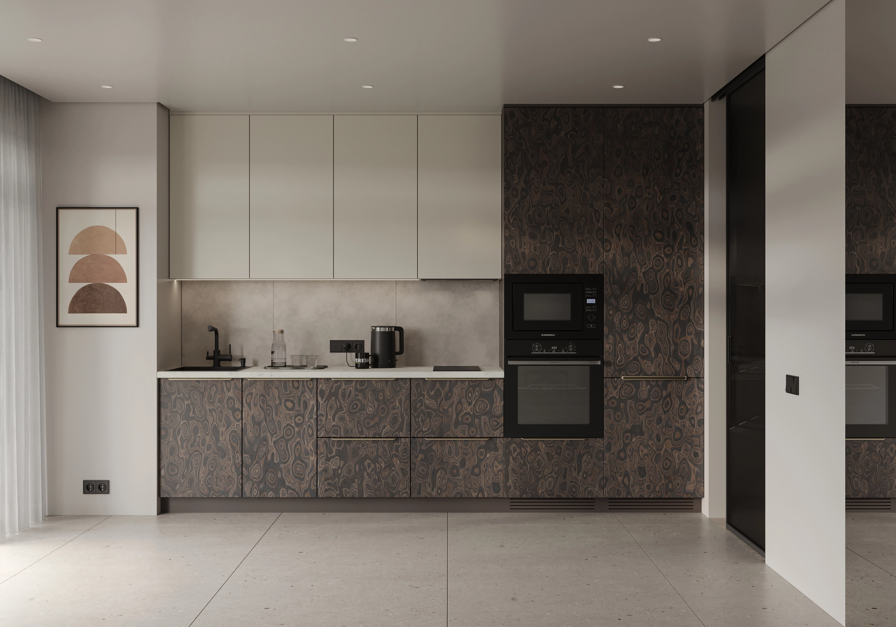 Кухонный гарнитур Линеарис-5