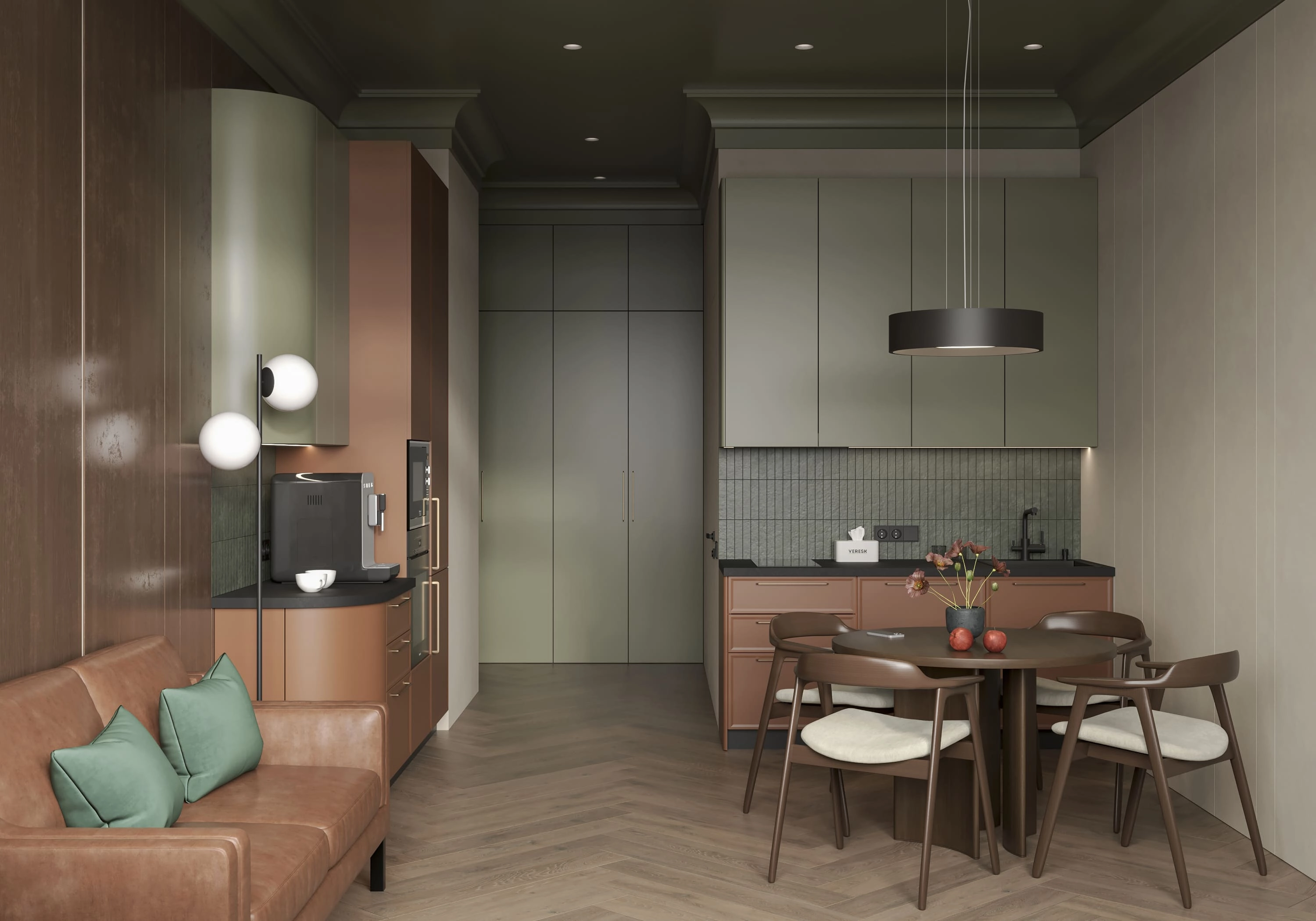 Кухонный гарнитур Лефель-5