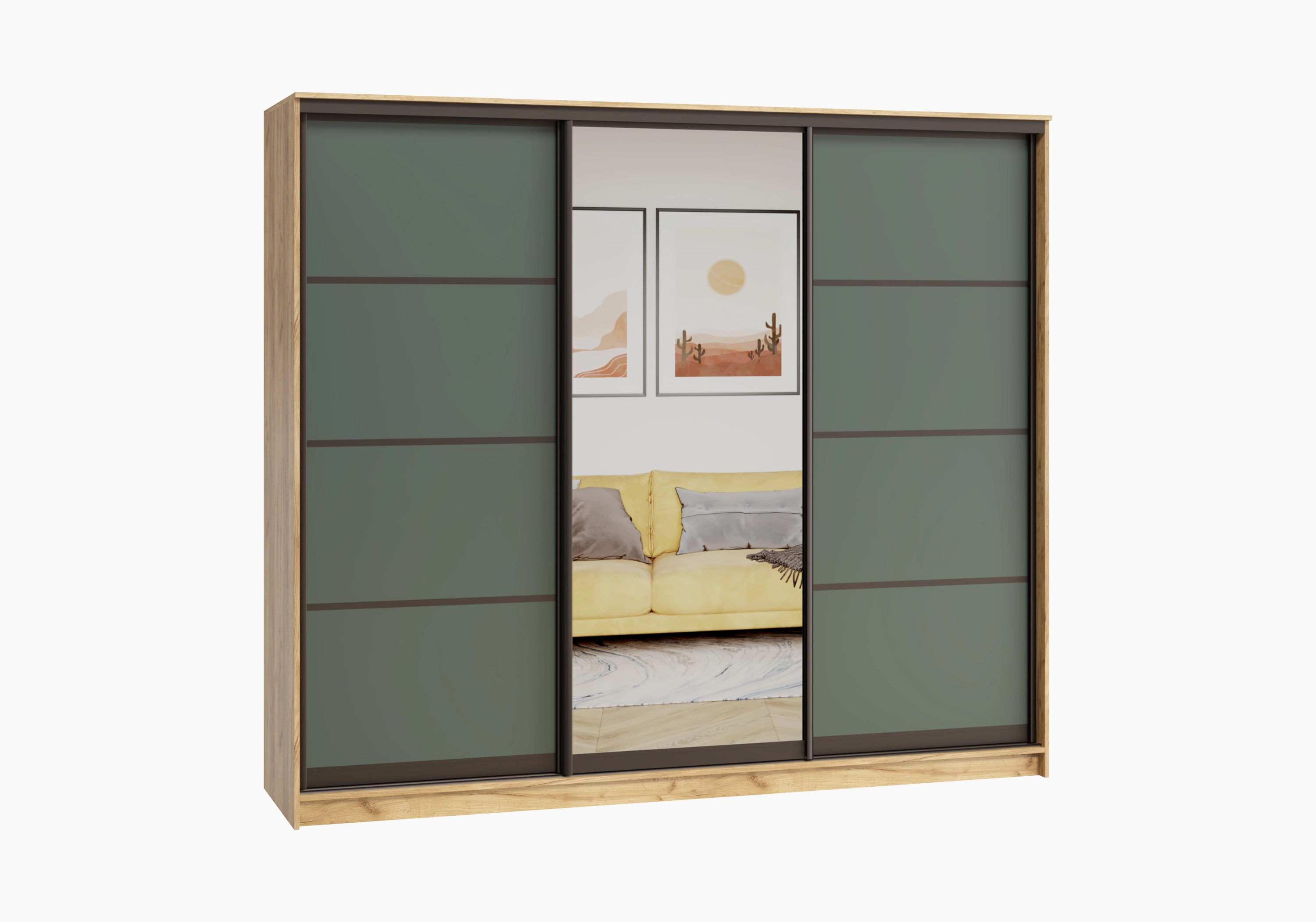 Шкаф-купе Борден-3-2 Премиум