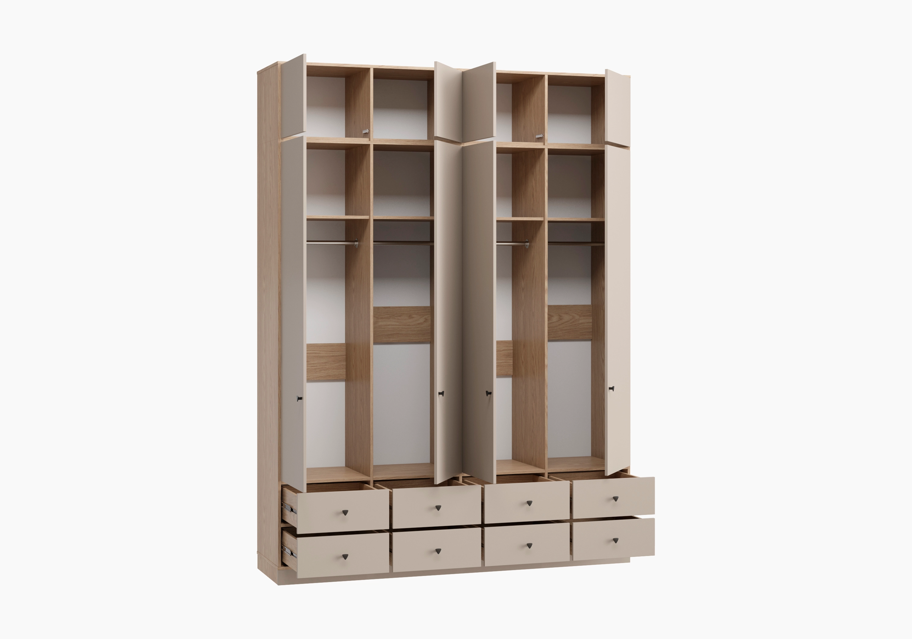 Распашной шкаф Виггинс-4.2 с антресолью