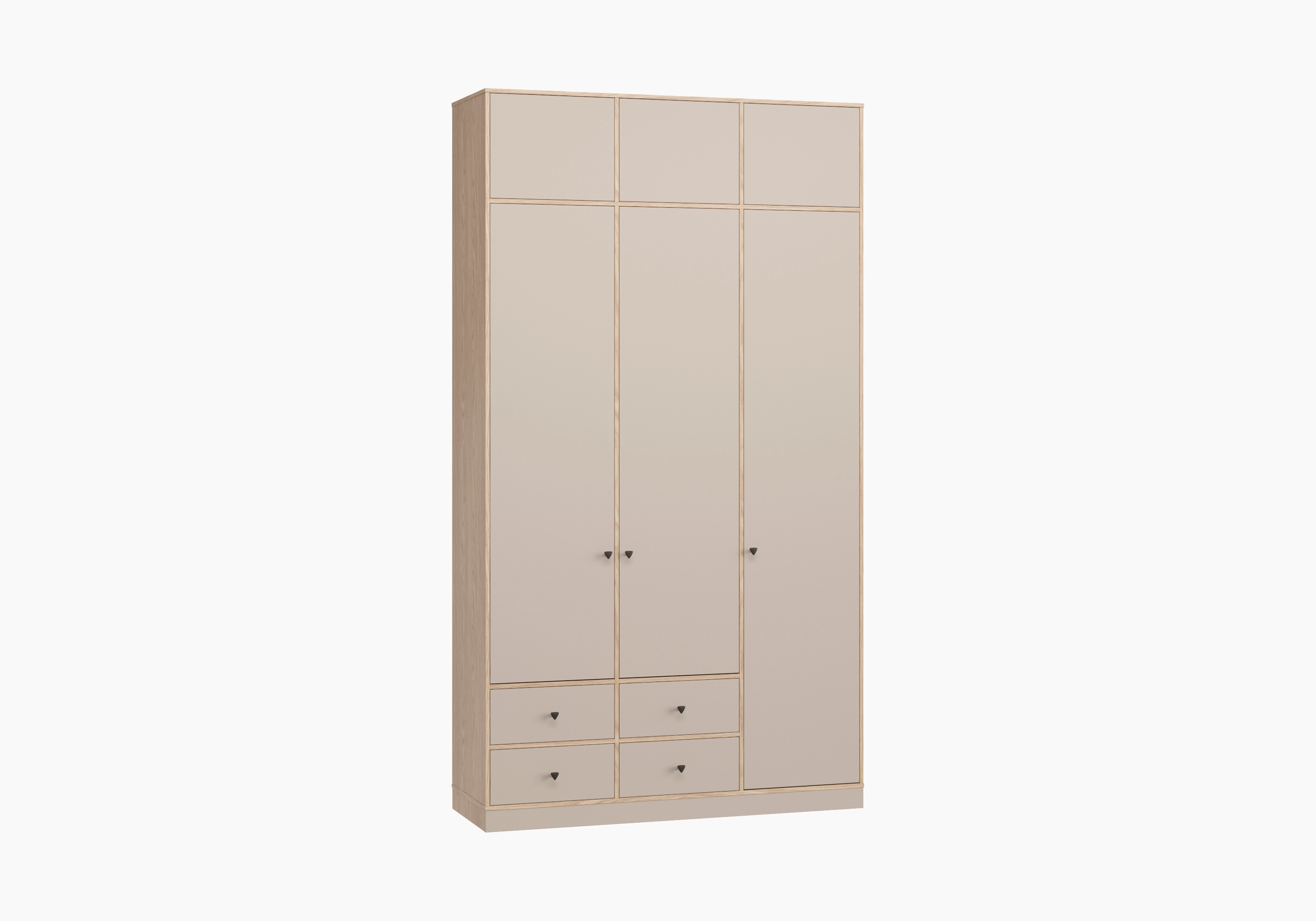 Распашной шкаф Виггинс-3.4 с антресолью