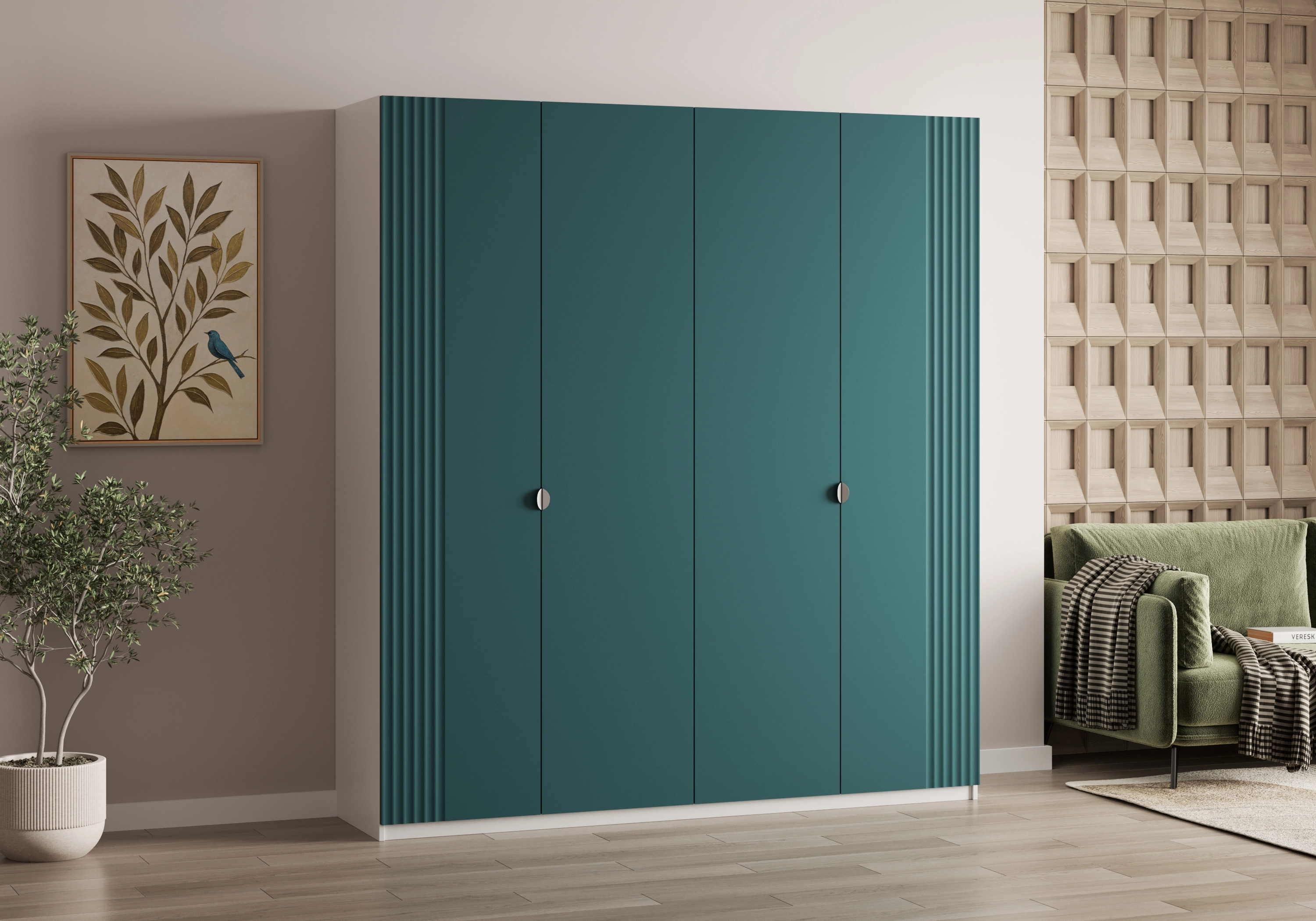 Распашной шкаф Санторини-4