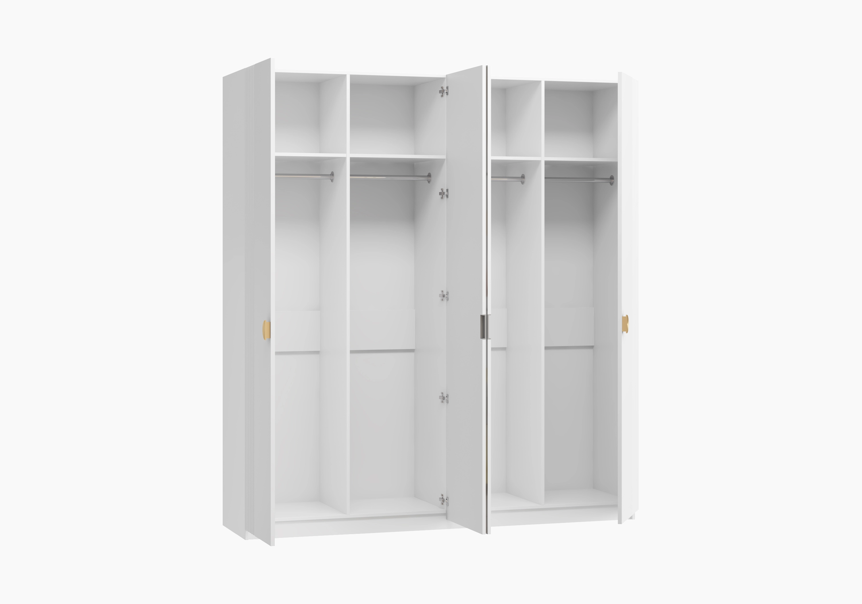 Распашной шкаф Санторини-4 Лайф с зеркалом