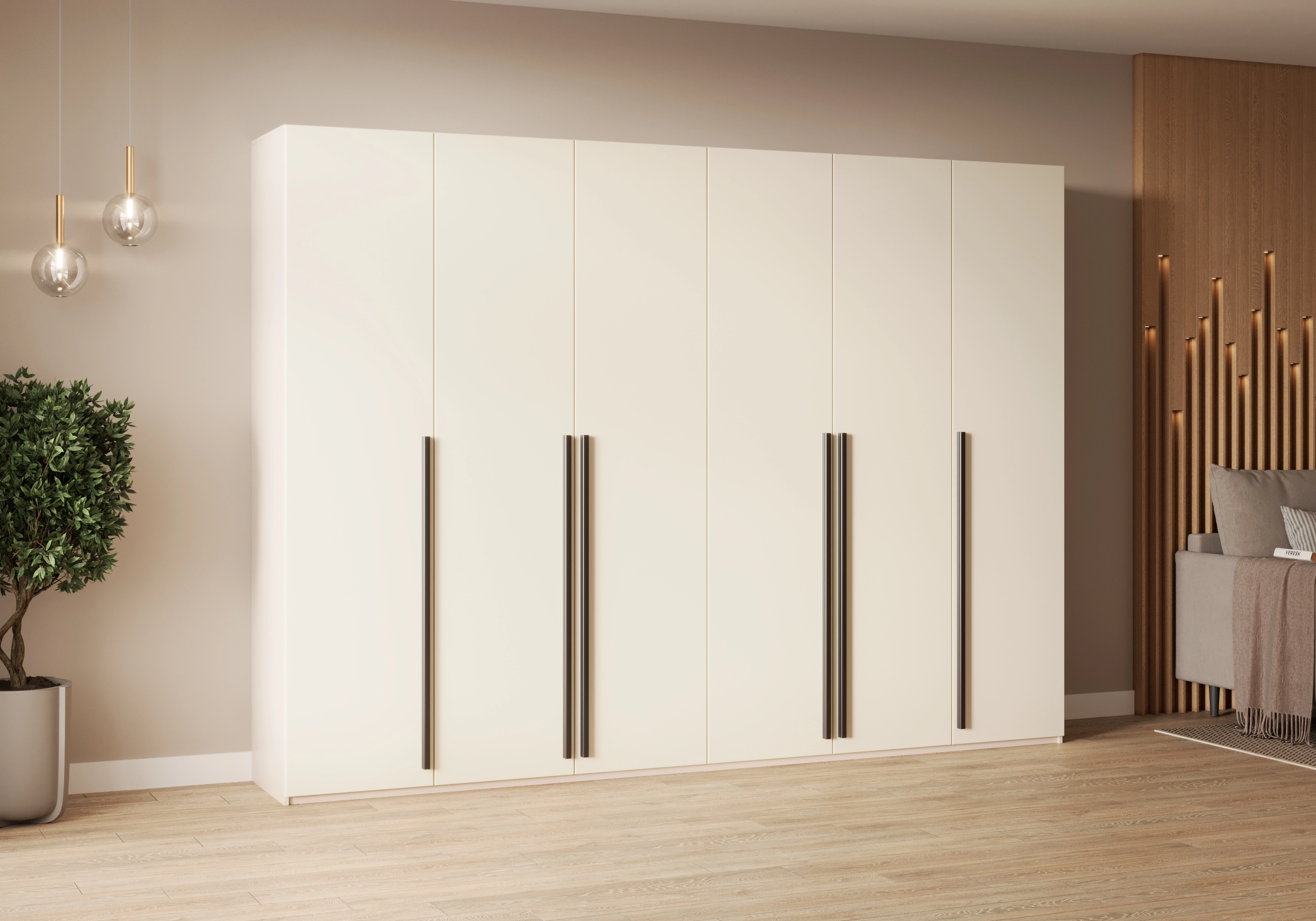 Распашной шкаф Лорэна-6.1 Премиум