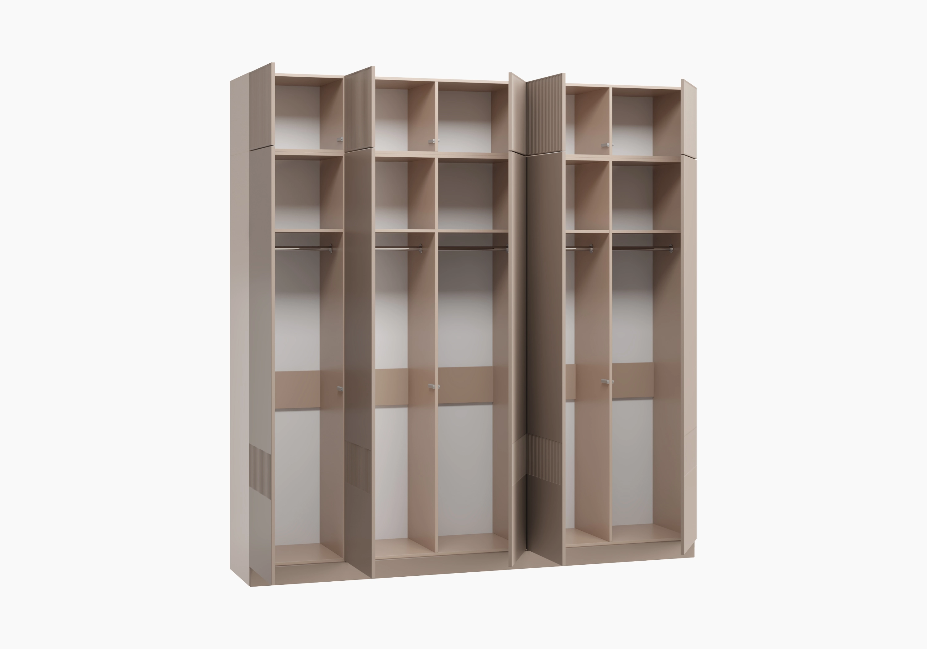 Распашной шкаф Дарио-5.1 с антресолью