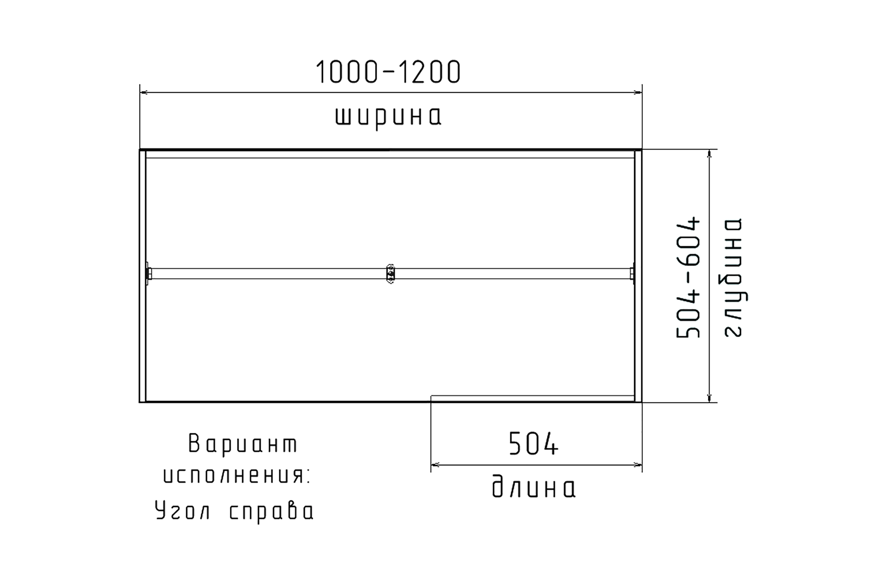 Модуль для гардероба Хюгге-1.1 504 Золотистый