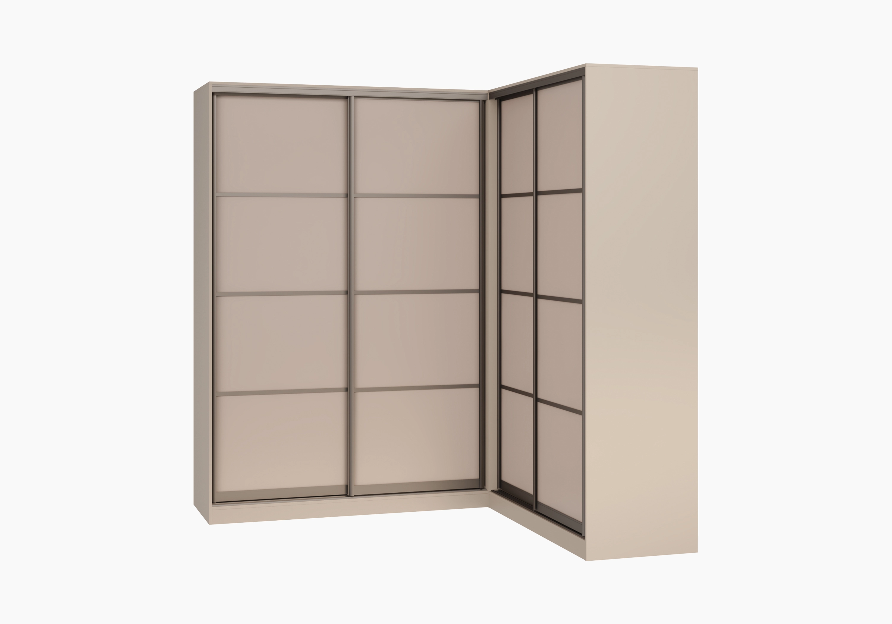 Шкаф-купе угловой Борден-6-4 2000 Премиум