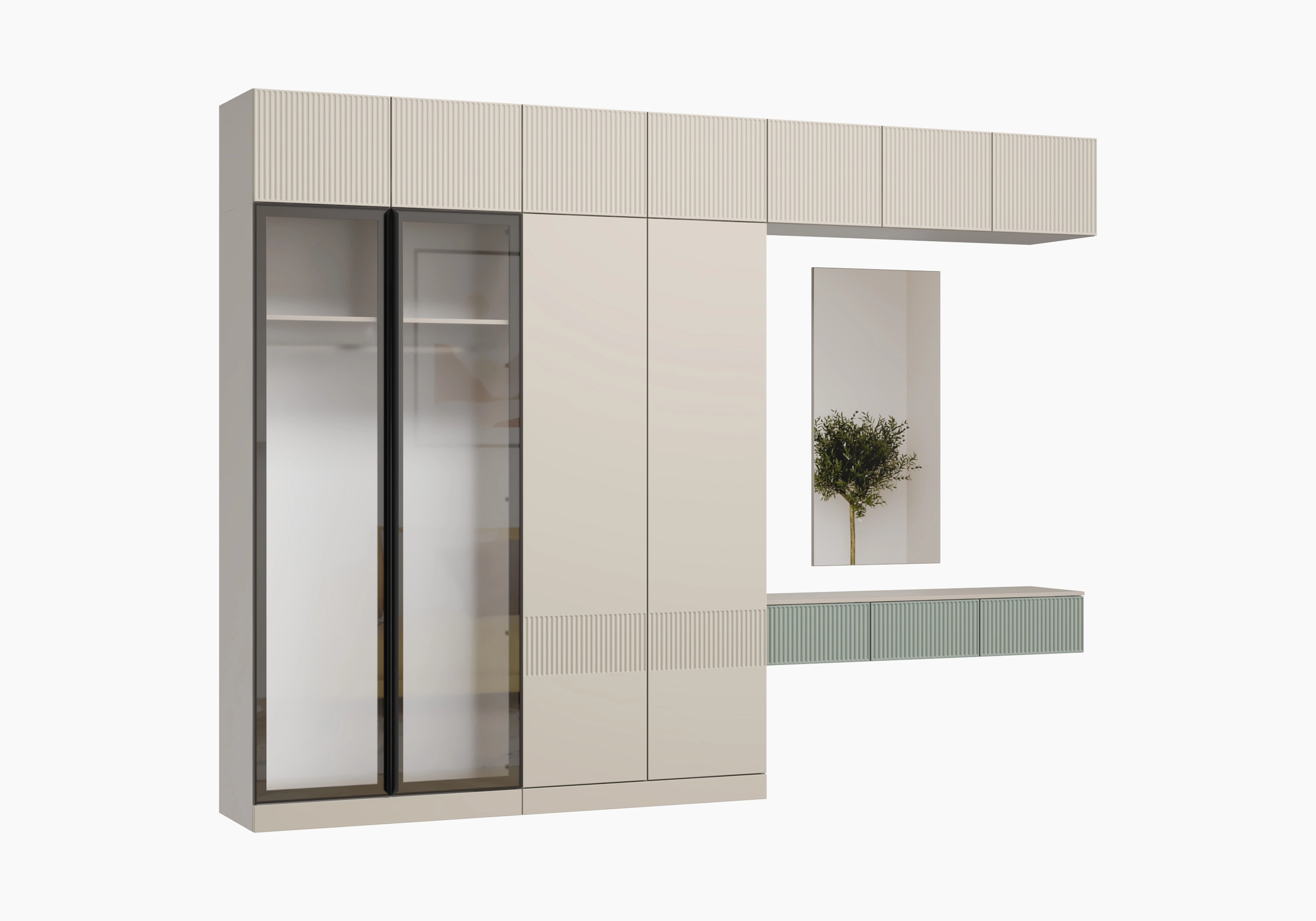 Модульная прихожая Дарио-4