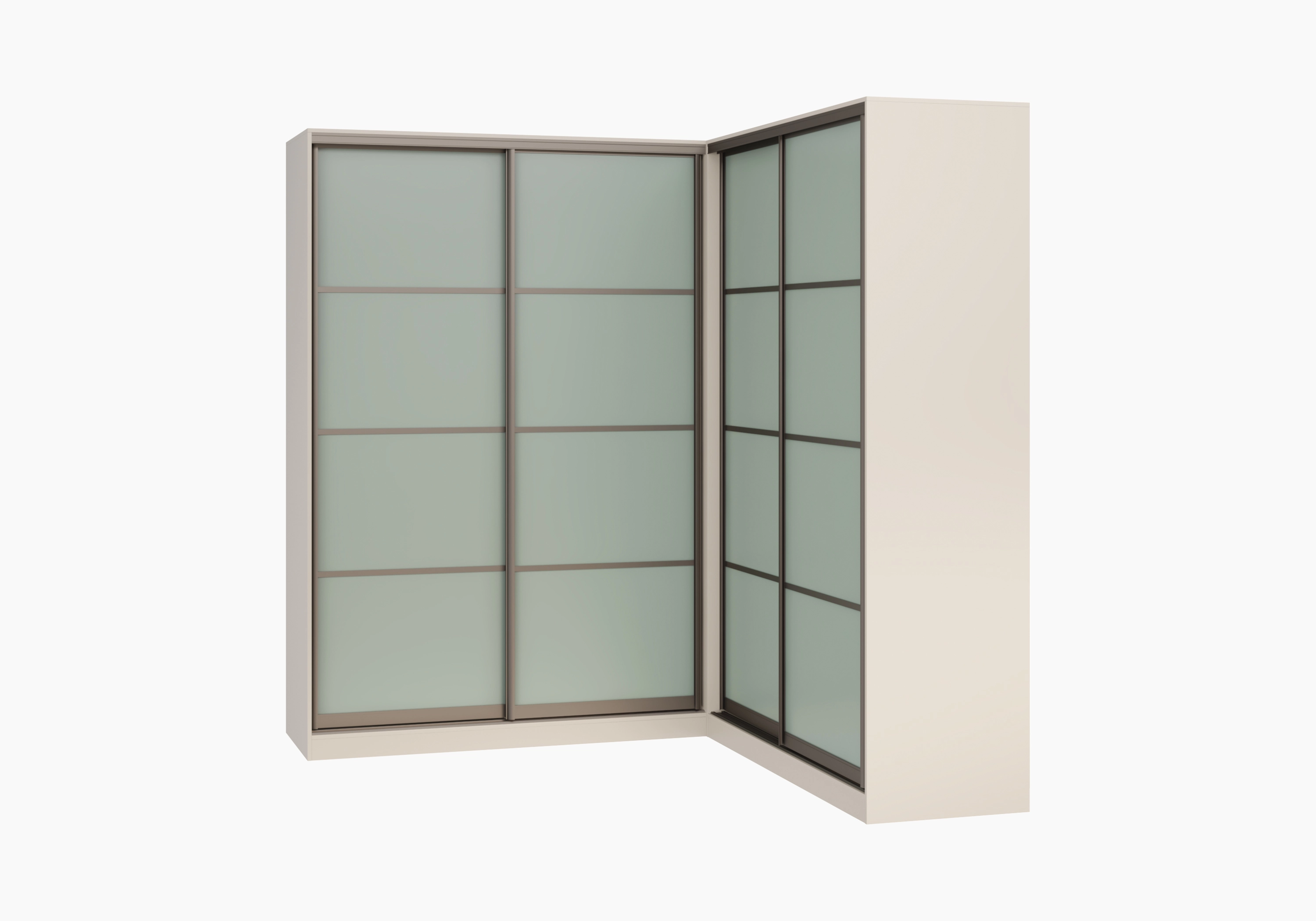 Шкаф-купе угловой Борден-6-4 2200 Премиум