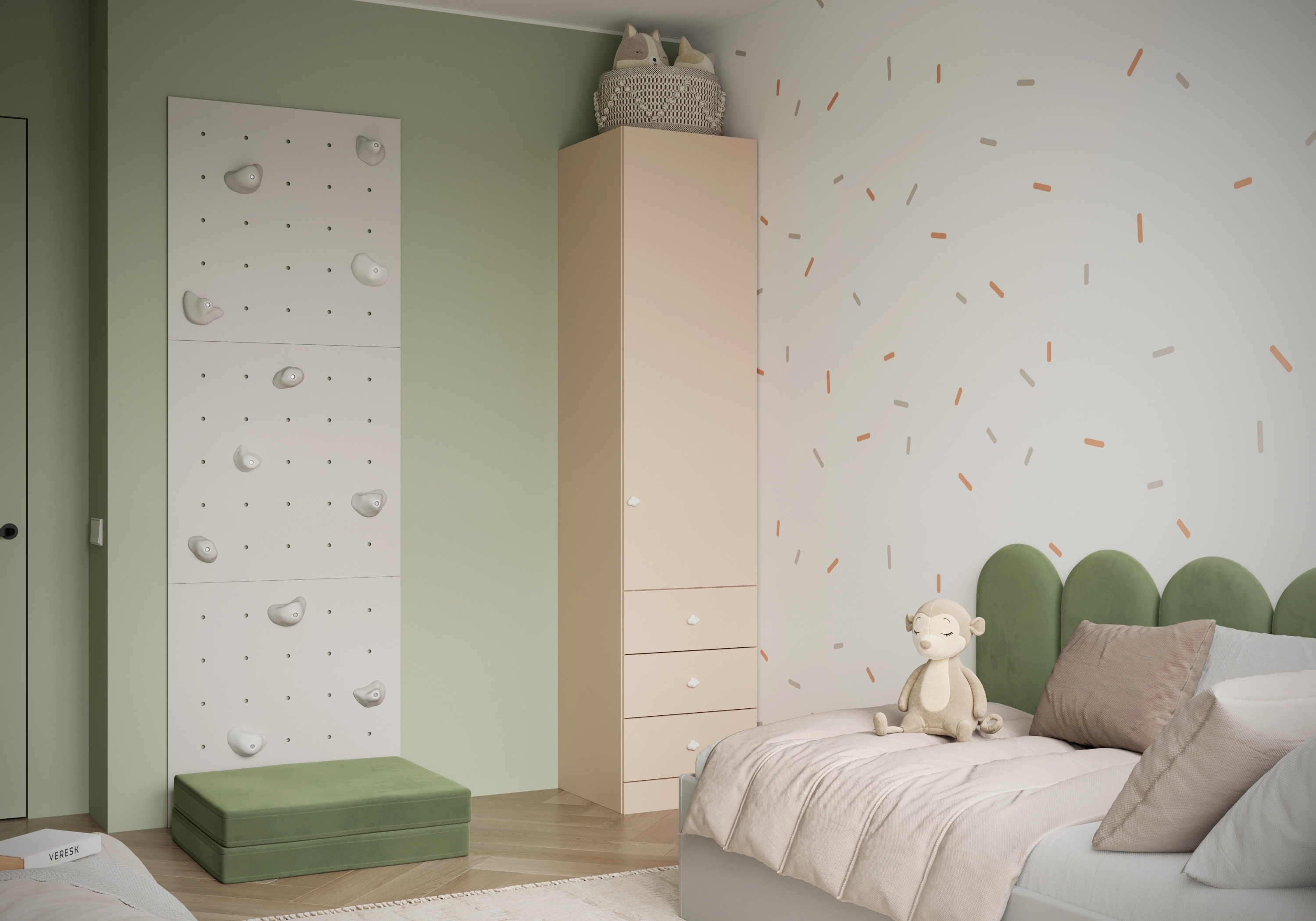 Распашной шкаф Капса-1.3