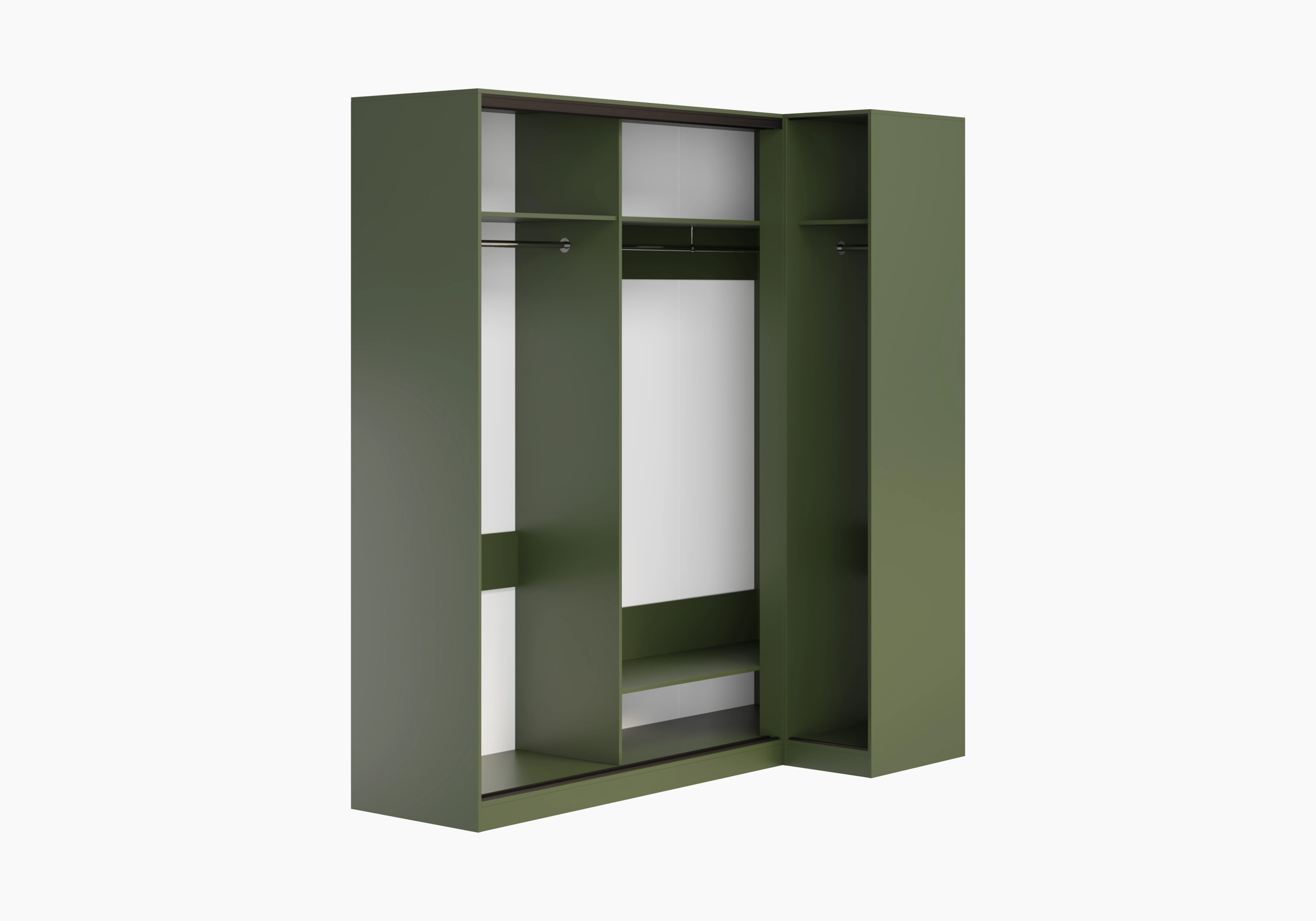 Шкаф-купе угловой Борден-5-1 1000 Премиум