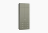 Распашной шкаф Капса-2.2.3 с антресолью - фото №7