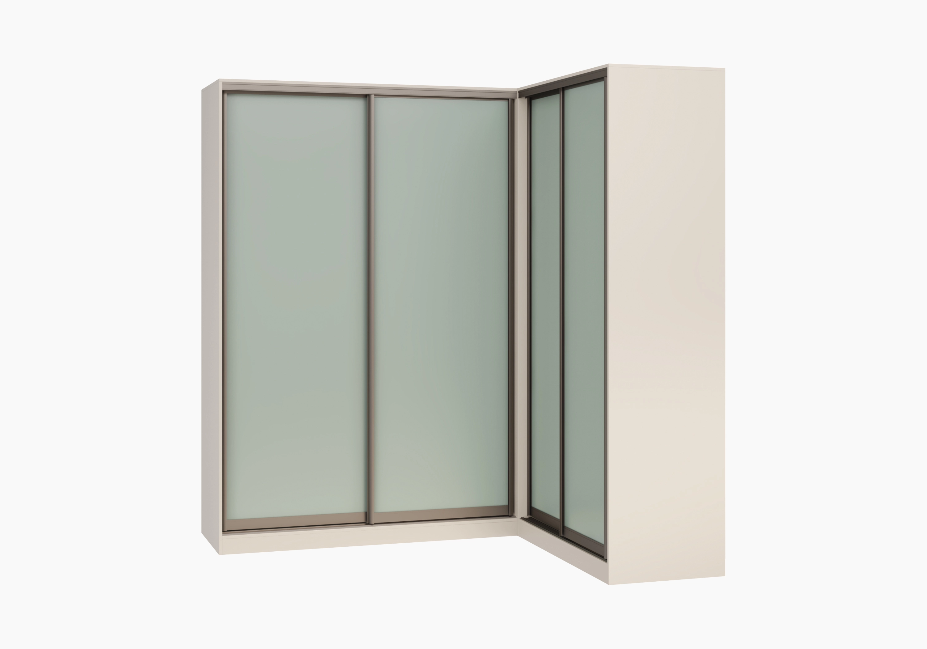 Шкаф-купе угловой Борден-6-6 1800 Премиум