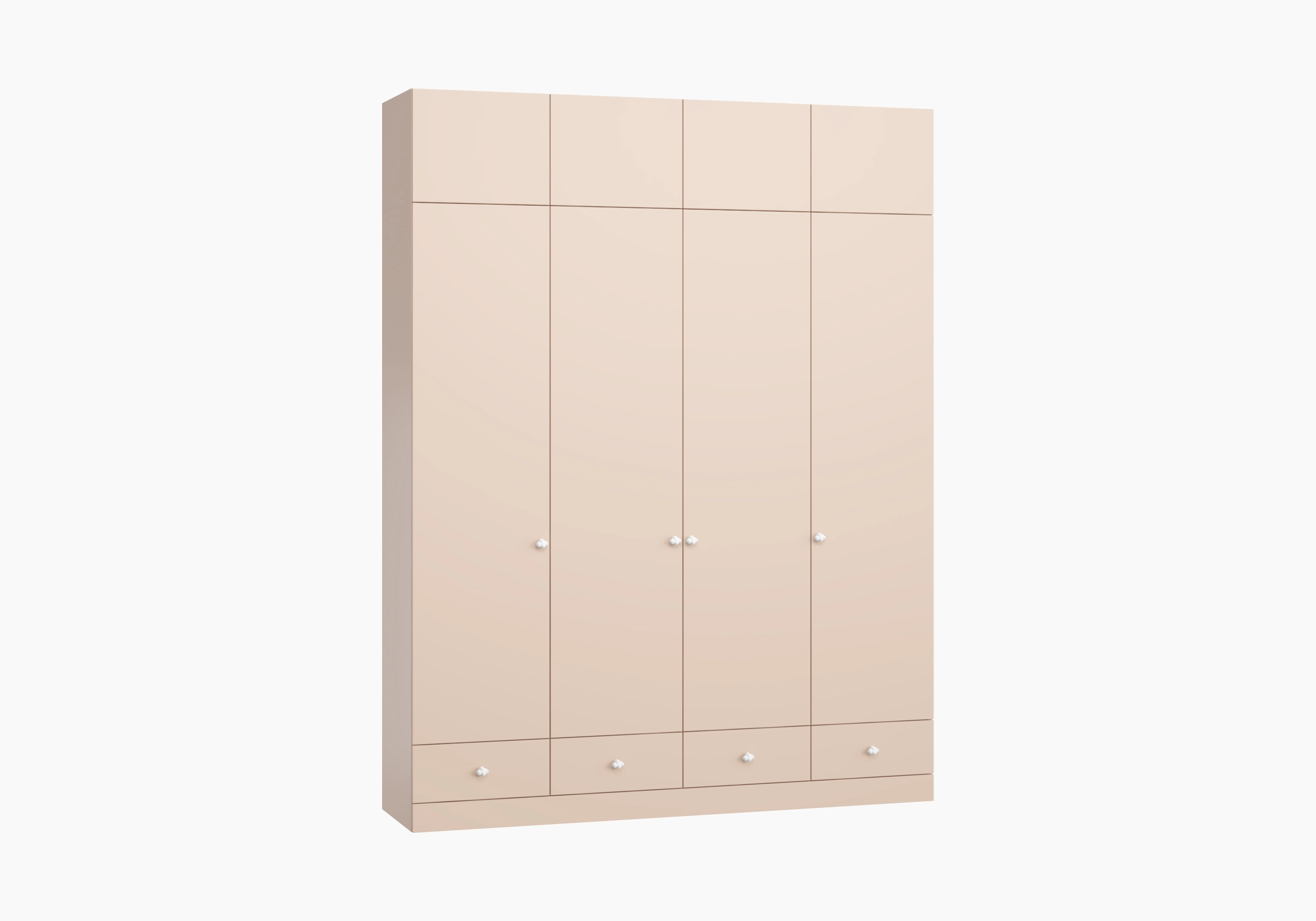 Распашной шкаф Капса-4.3.1 с антресолью