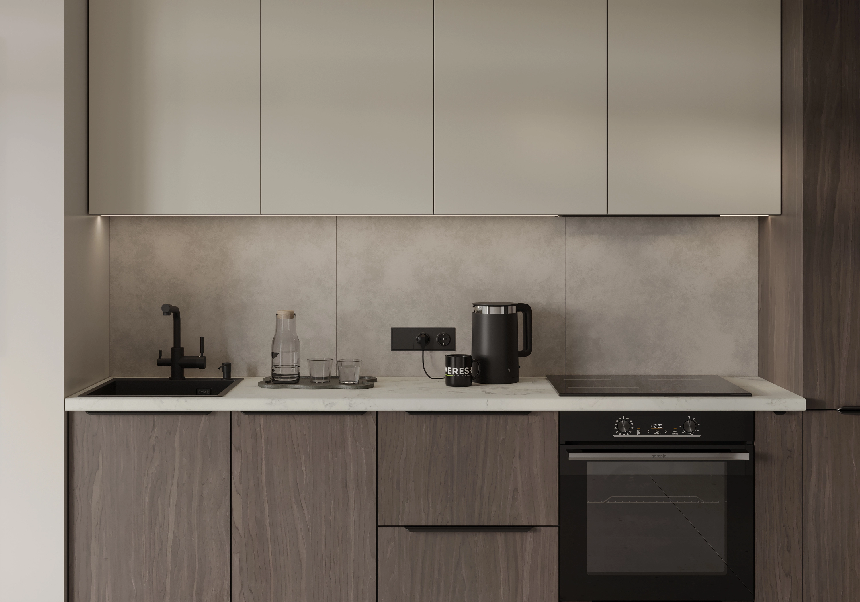 Кухонный гарнитур Линеарис-4